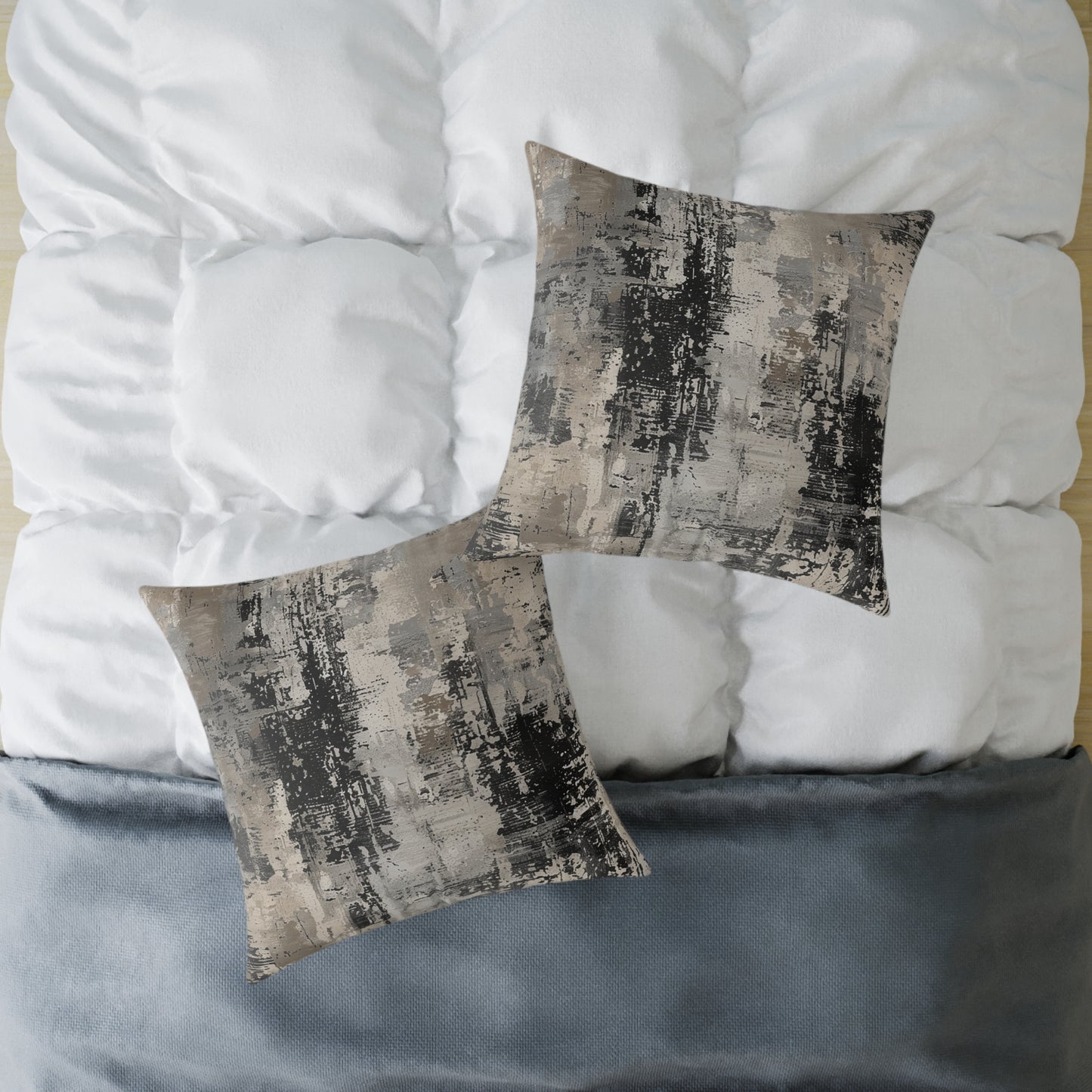 Modern Concrete Abstract Pillow