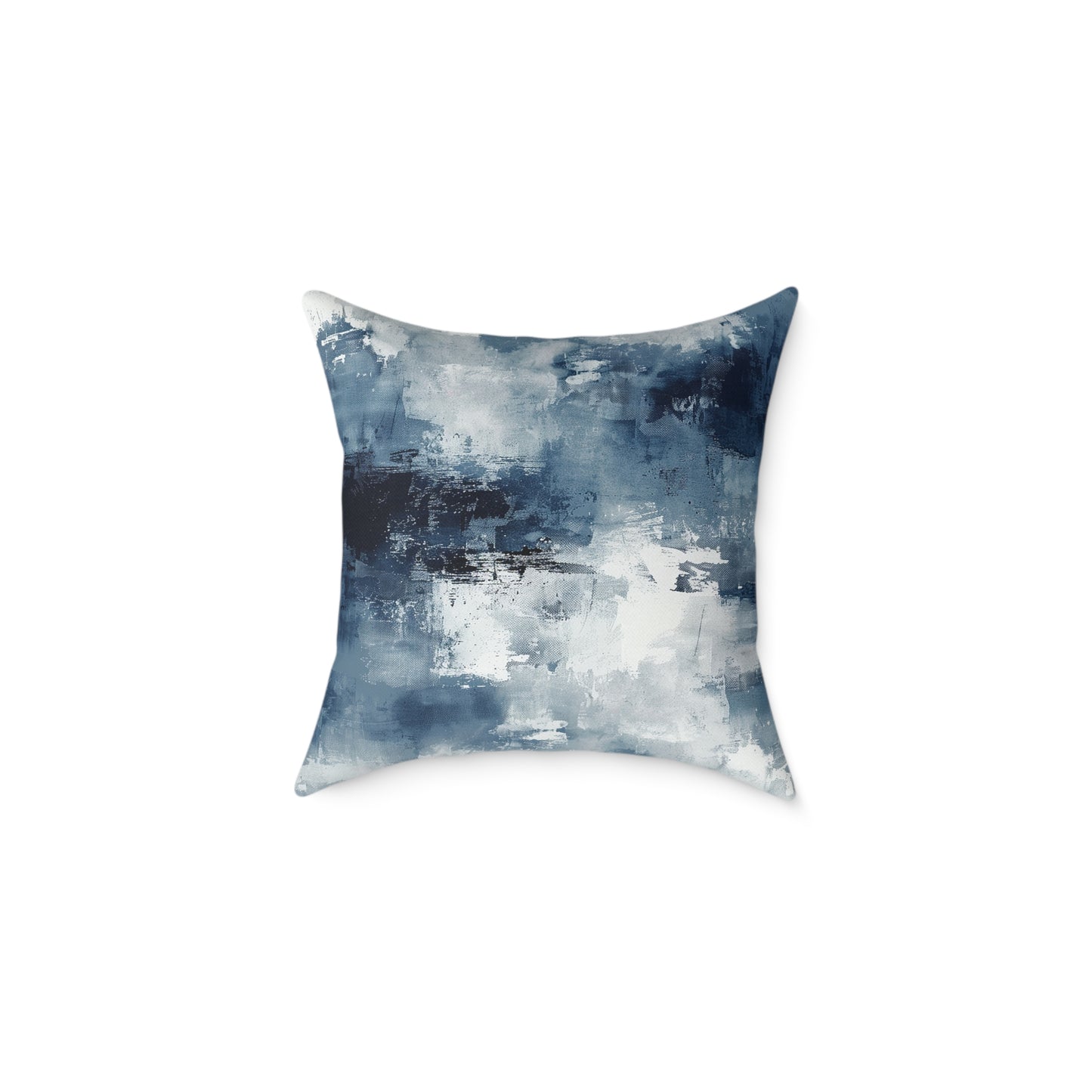 Blue Abstract Pillow