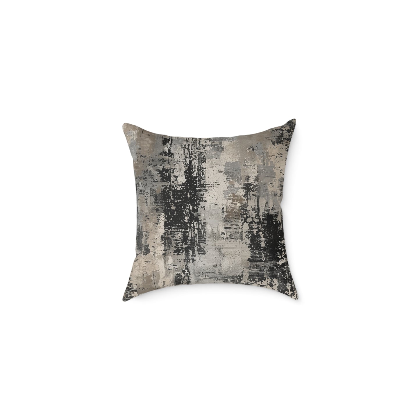 Modern Concrete Abstract Pillow