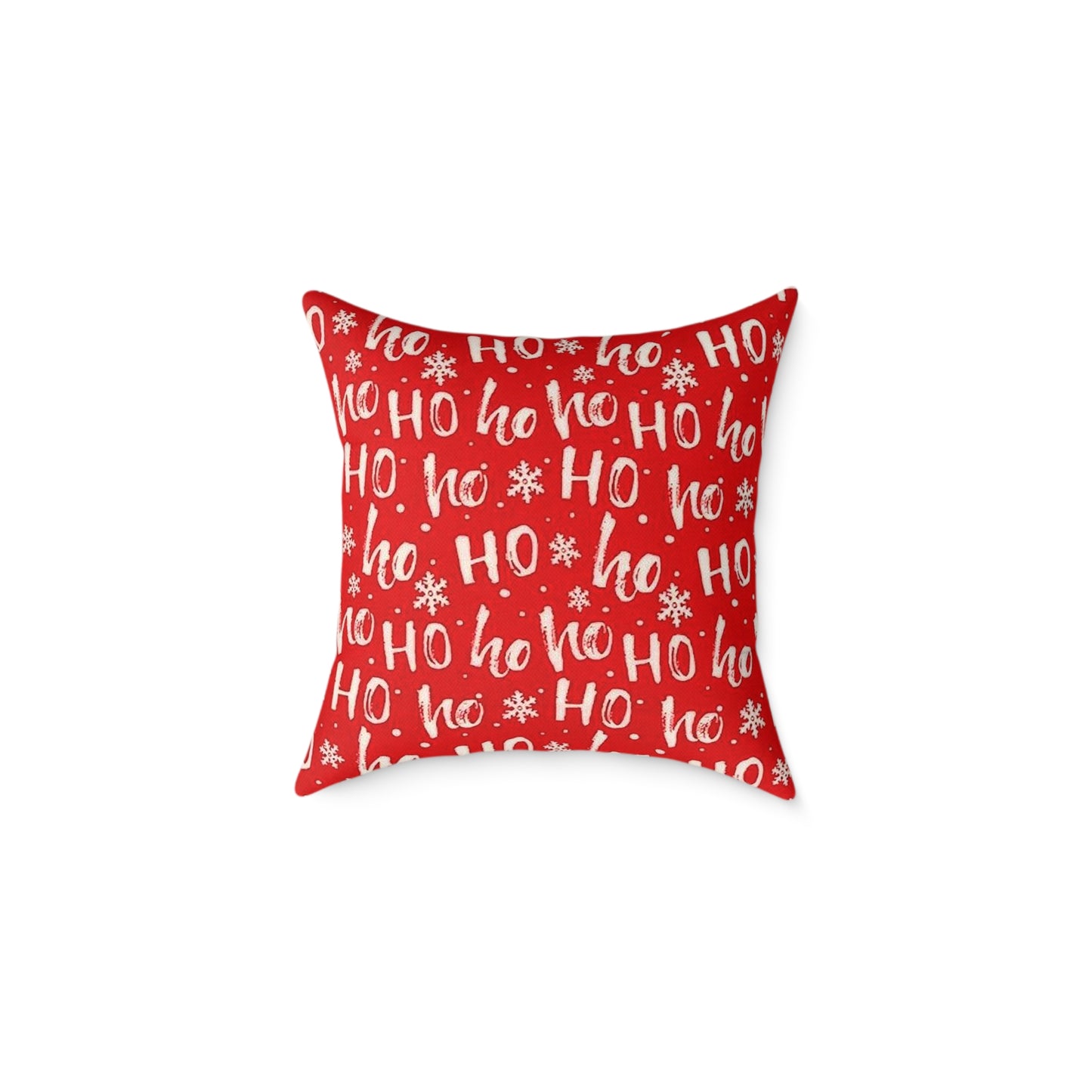 Festive 'Ho Ho Ho' Christmas Pillow