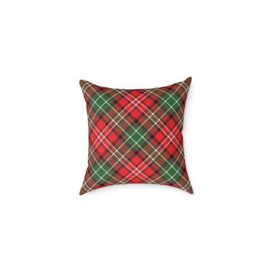 Classic Holiday Tartan Pillow