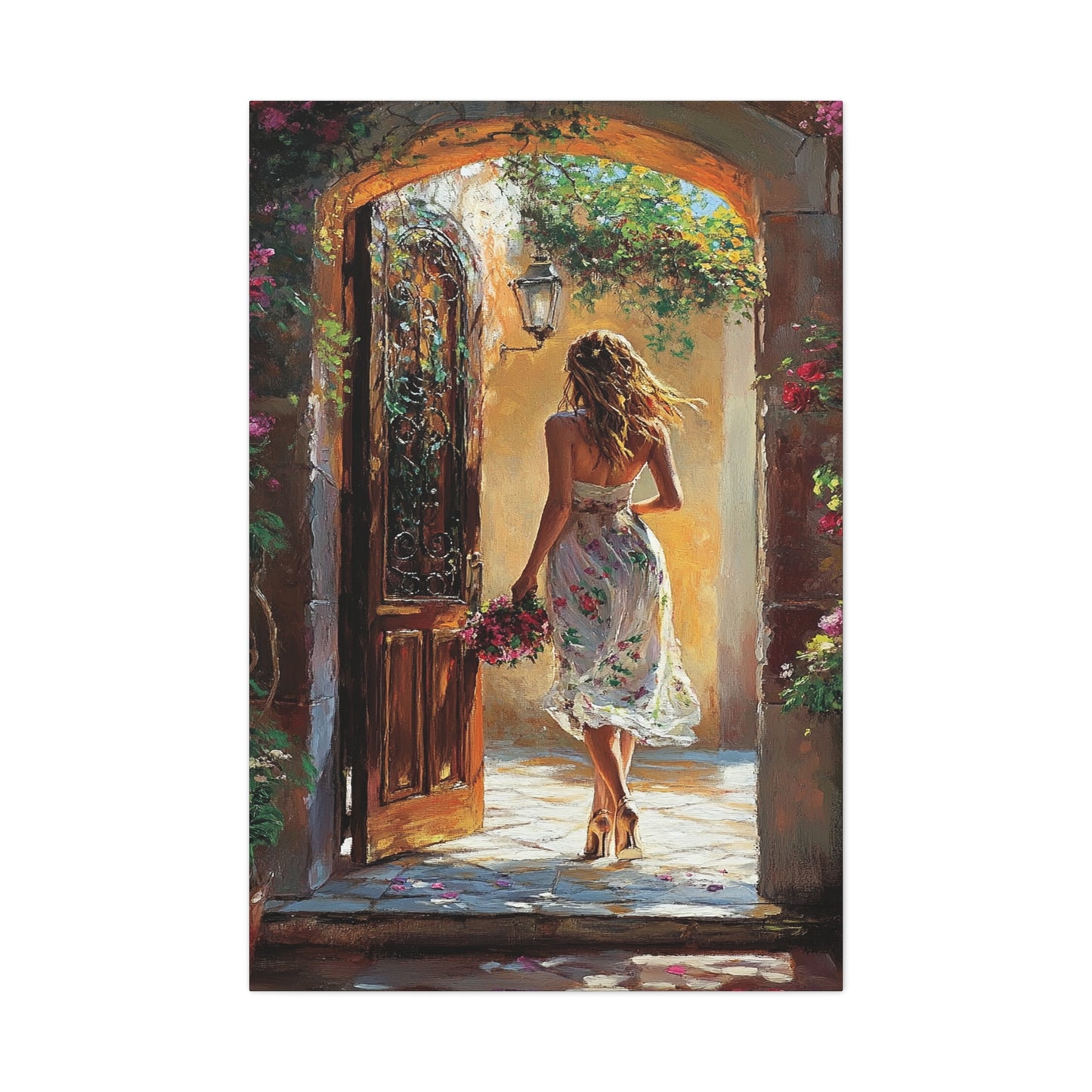 Summer Breeze at the Garden Gate