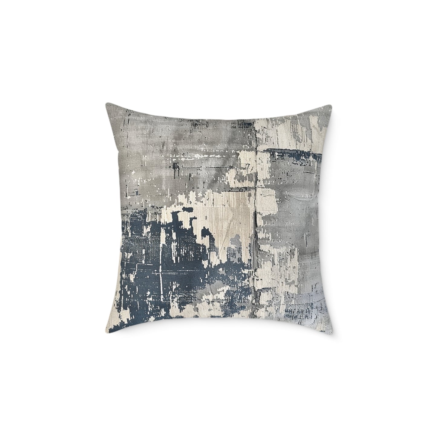 Grayscale Abstract Pillow