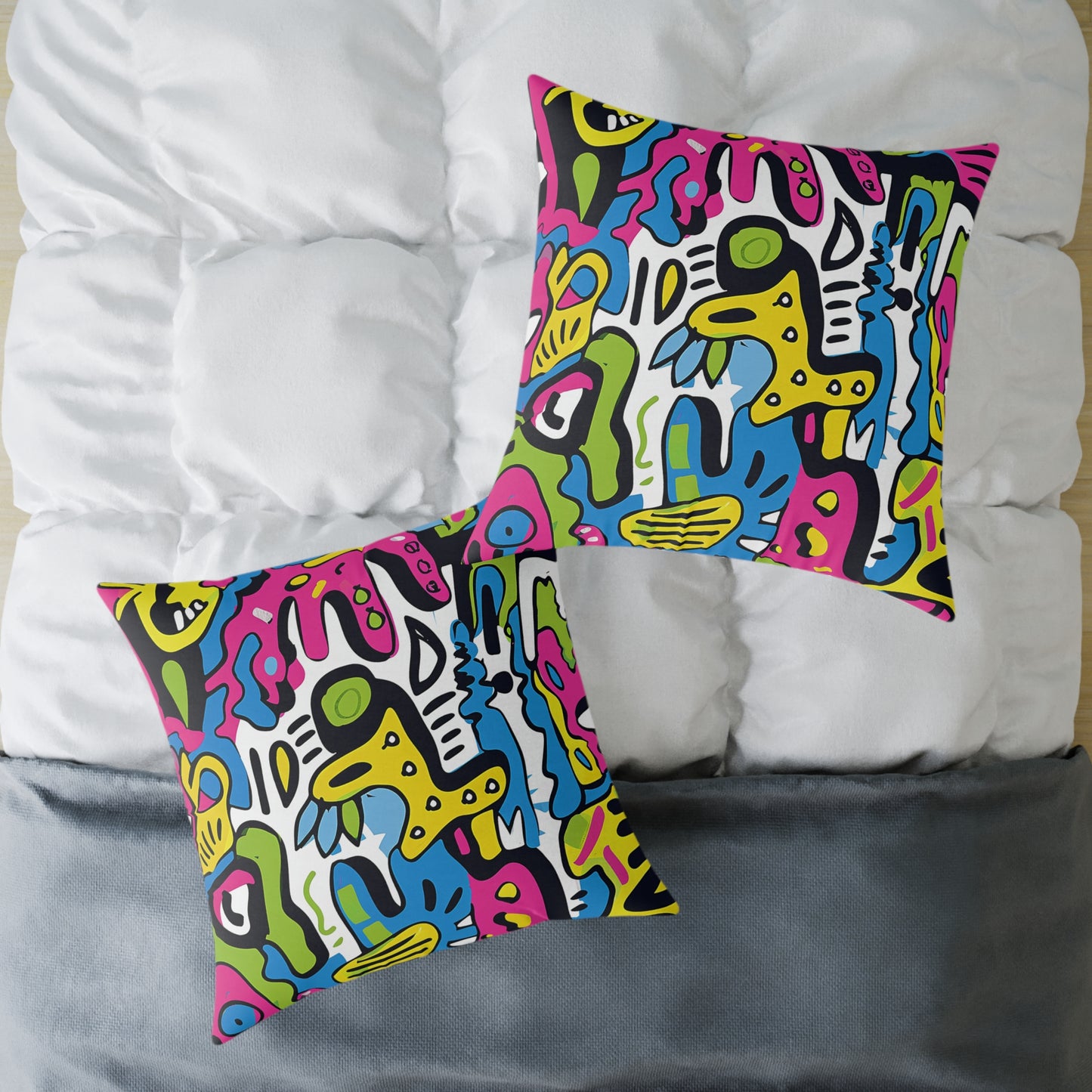 Pop Art Explosion Pillow