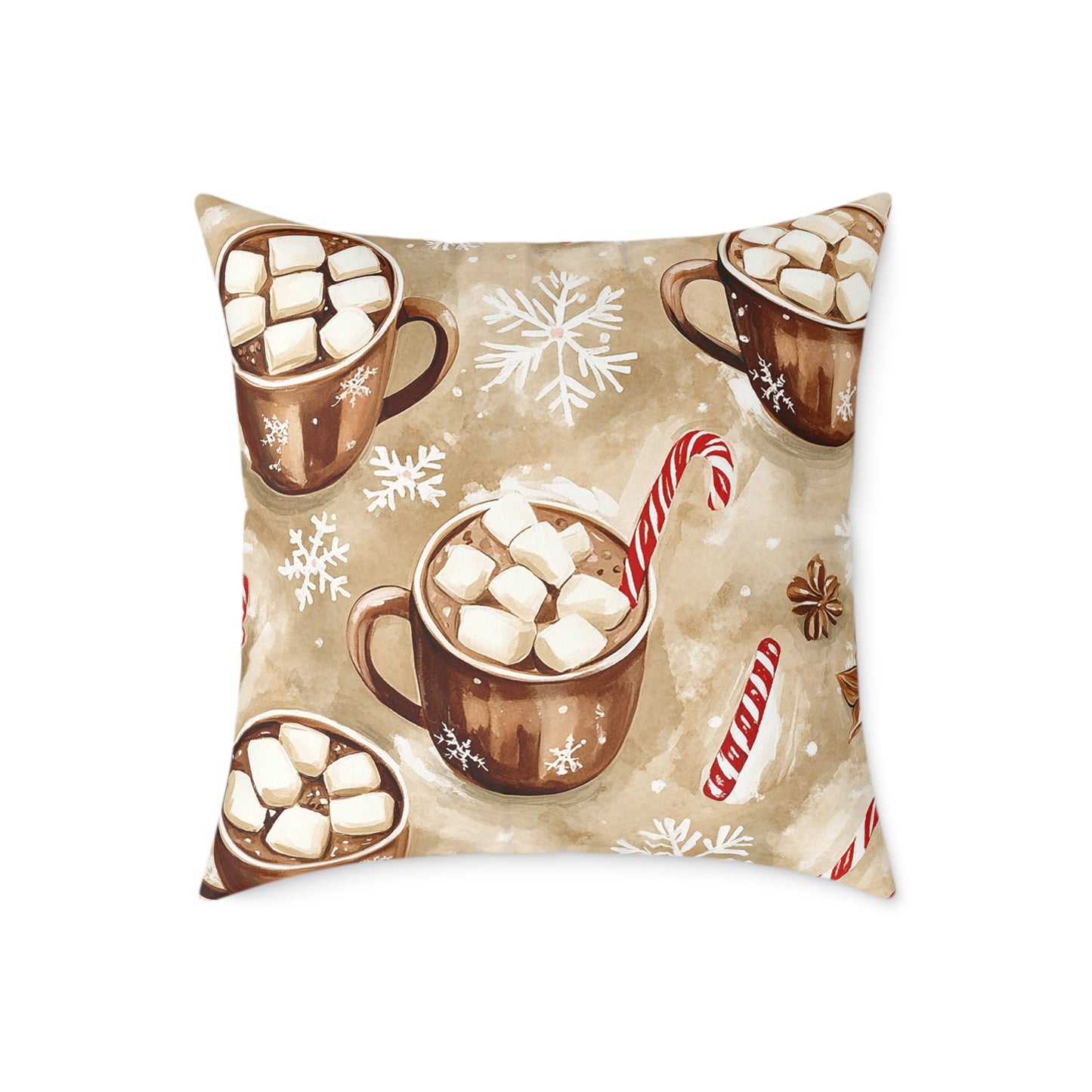 Cozy Cocoa Dreams Pillow