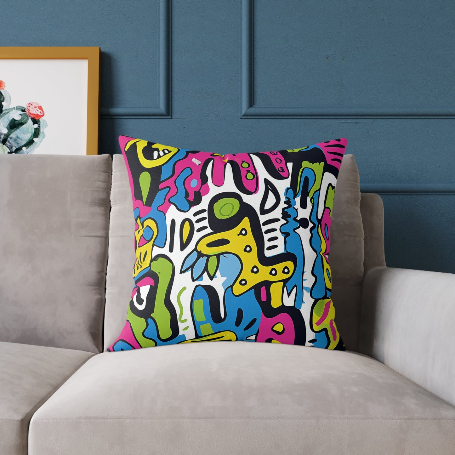 Pop Art Explosion Pillow