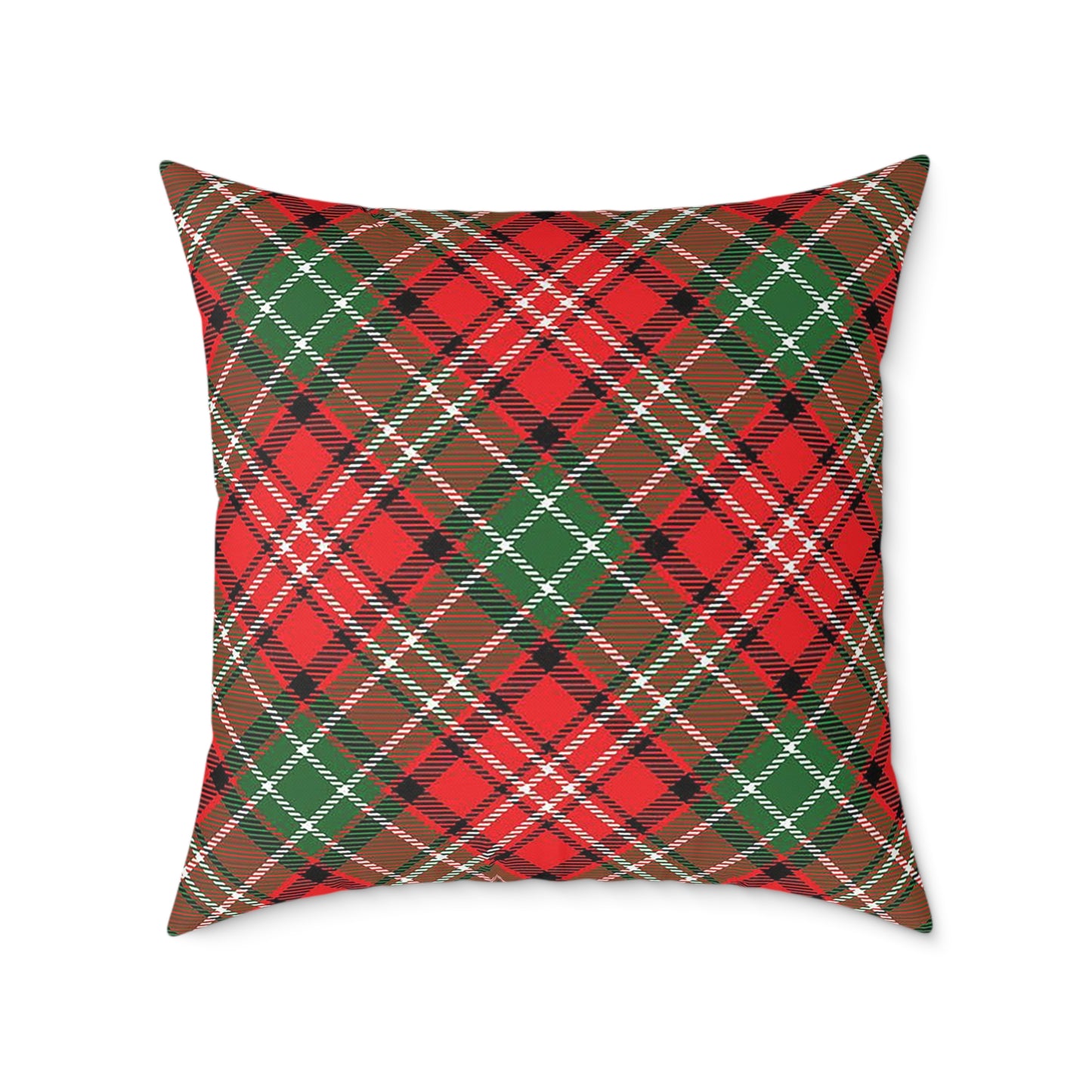 Classic Holiday Tartan Pillow