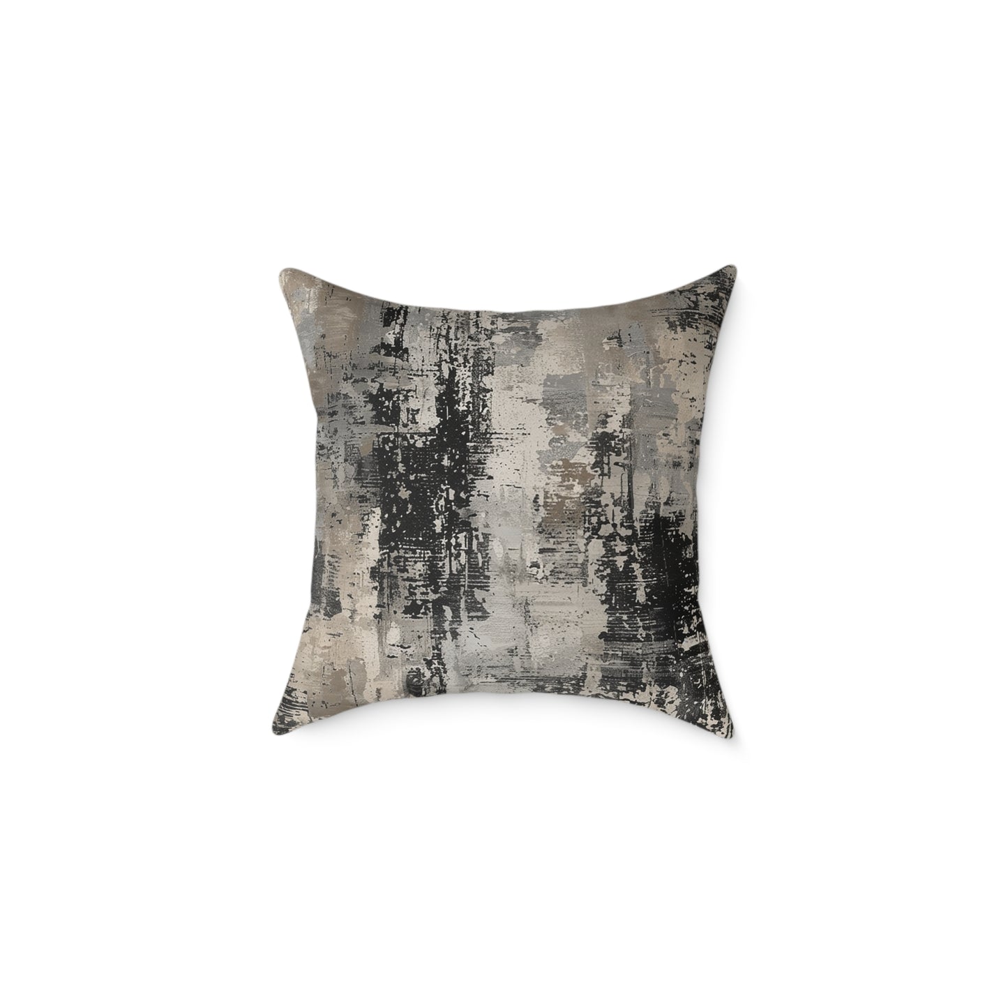 Modern Concrete Abstract Pillow