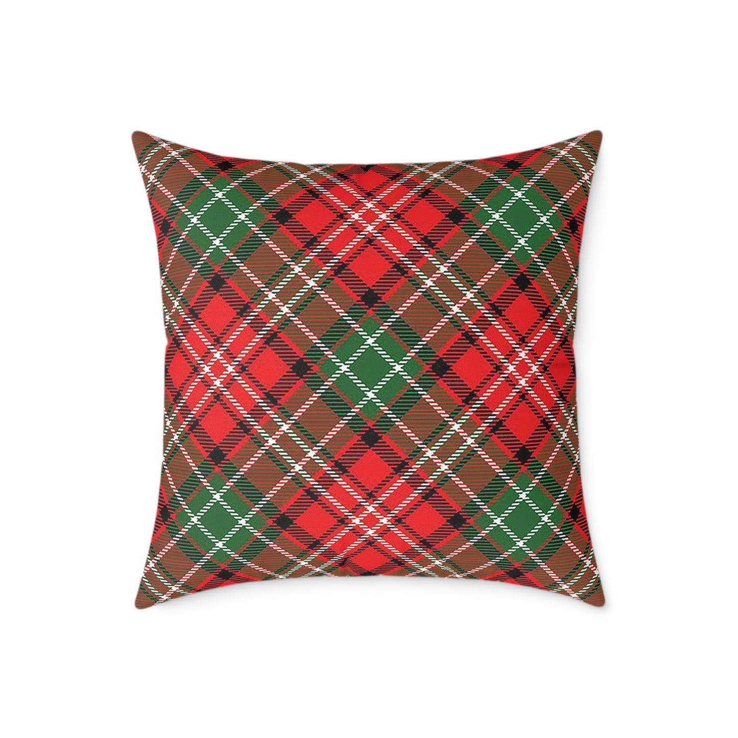 Classic Holiday Tartan Pillow