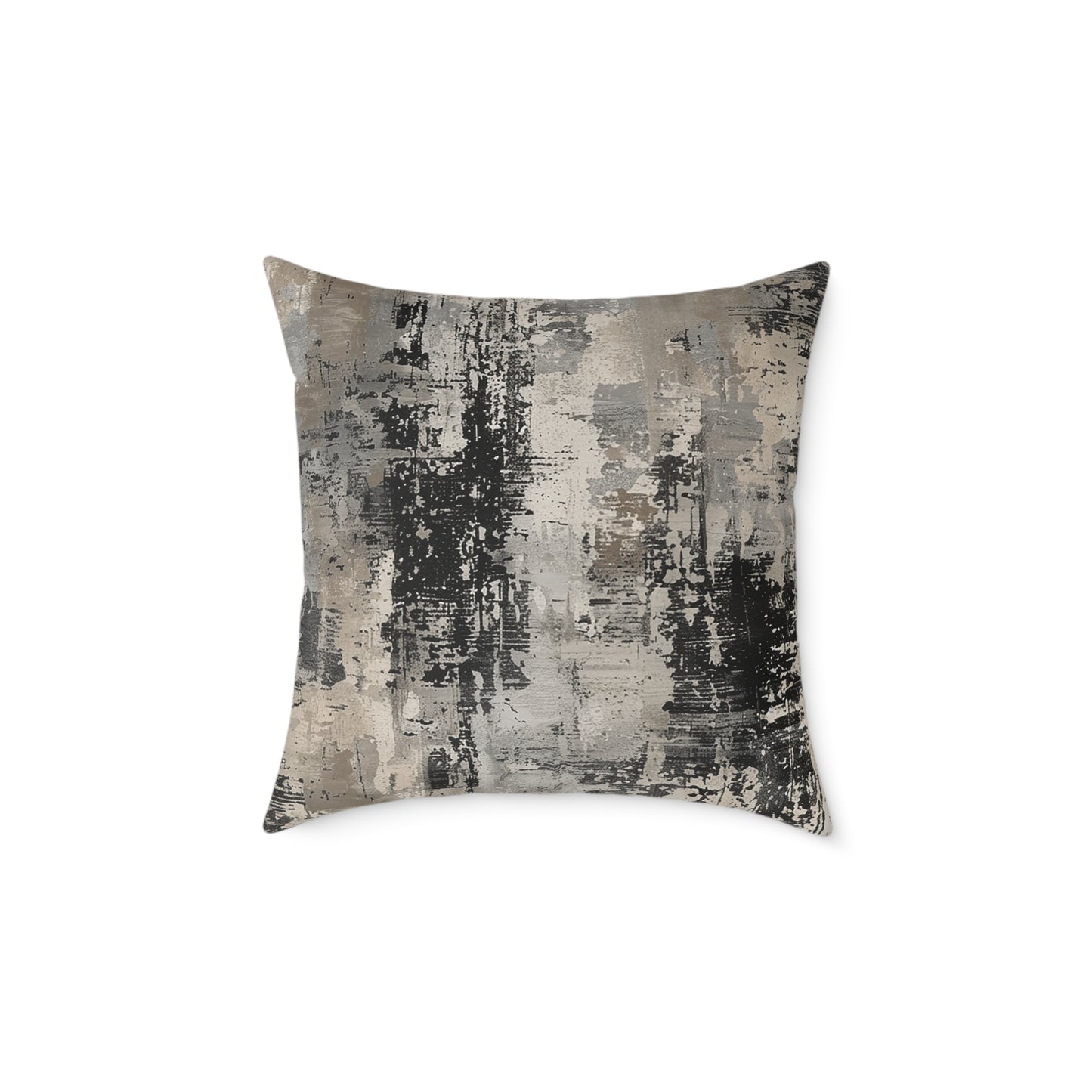 Modern Concrete Abstract Pillow