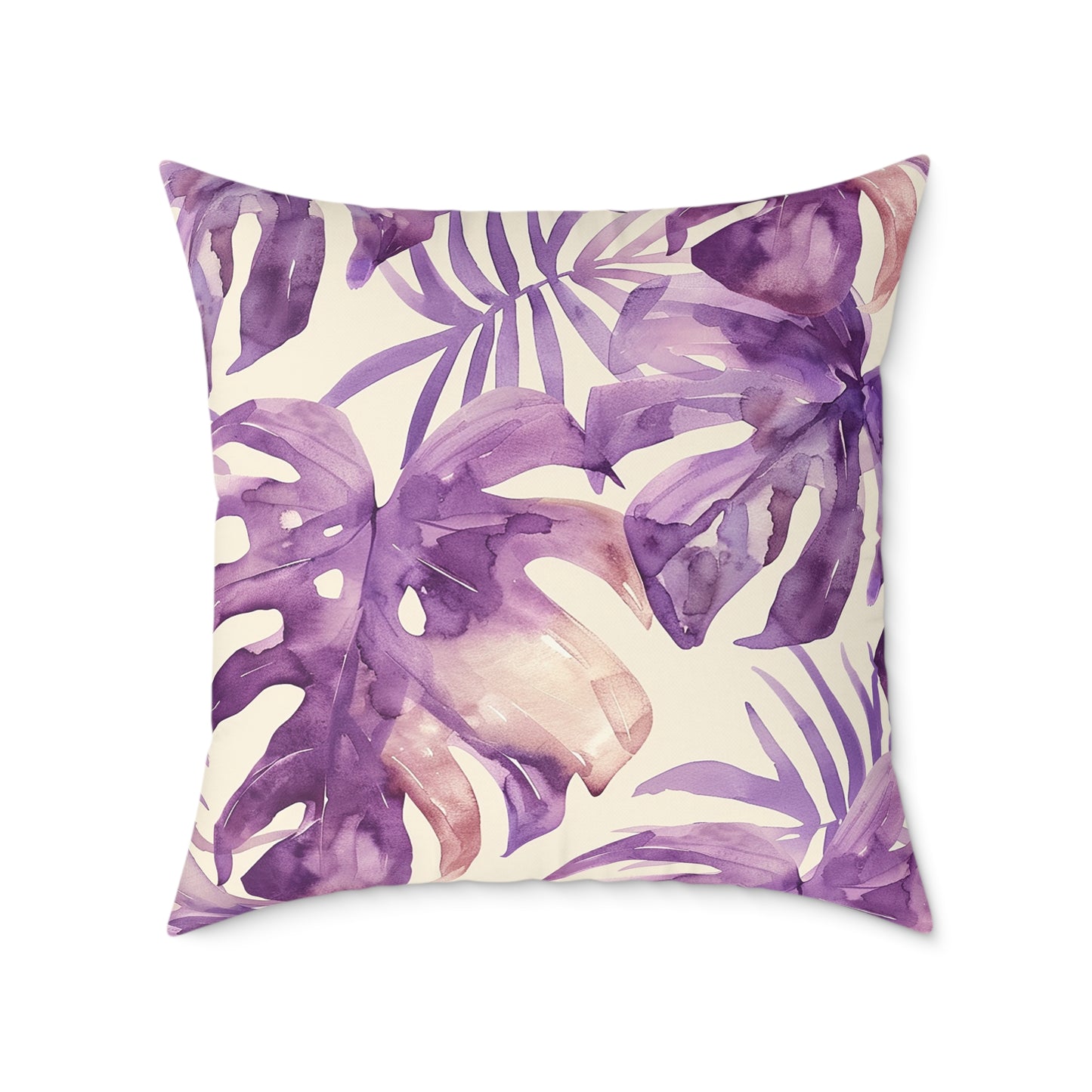 Tropical Serenity: Violet Leaves