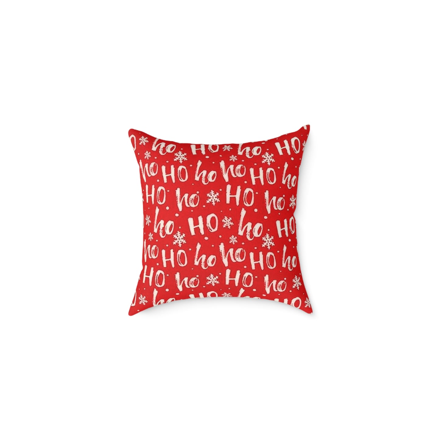 Festive 'Ho Ho Ho' Christmas Pillow