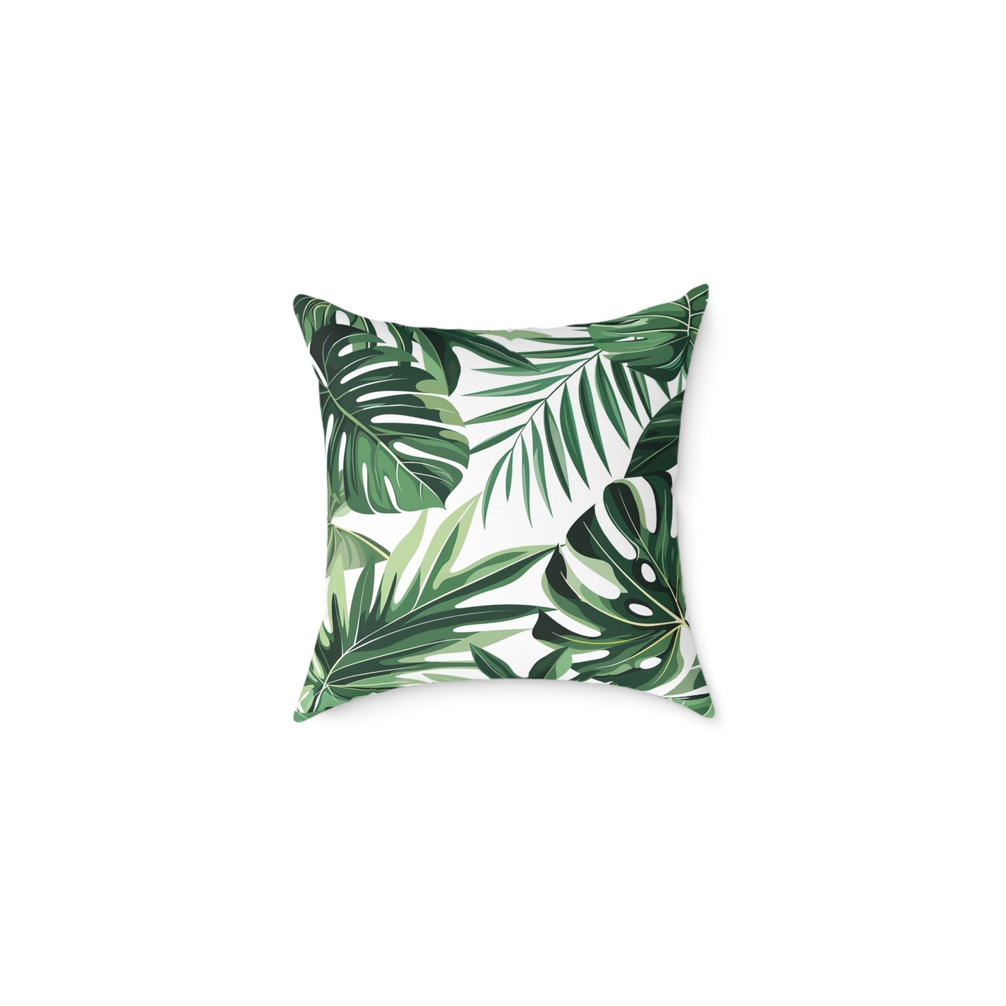 Palm Leaf Accent Pillow