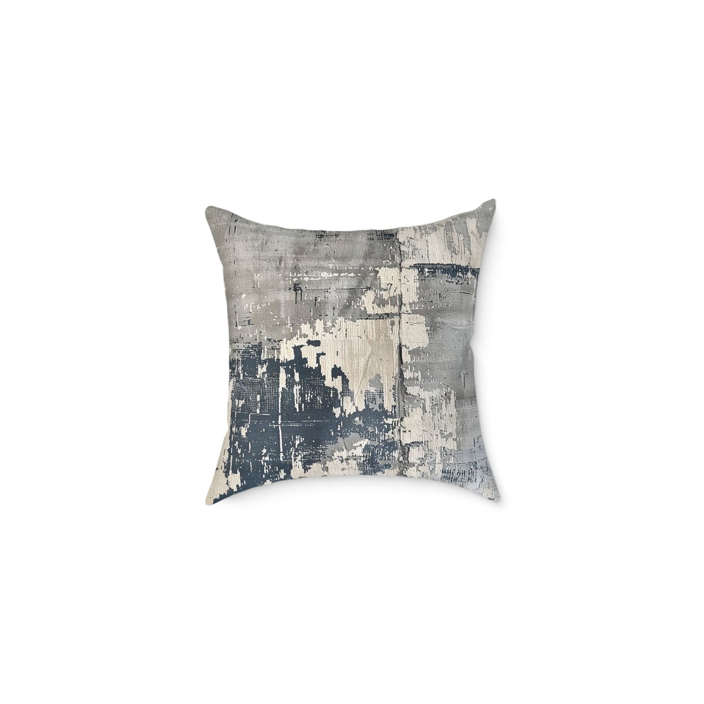 Grayscale Abstract Pillow