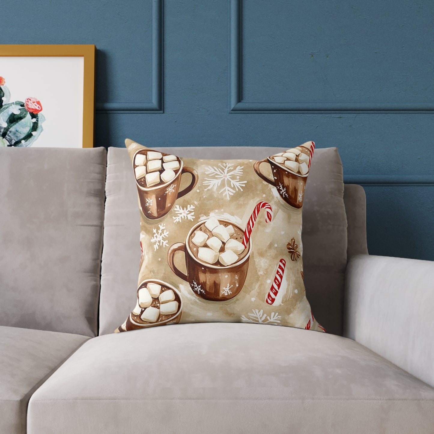 Cozy Cocoa Dreams Pillow