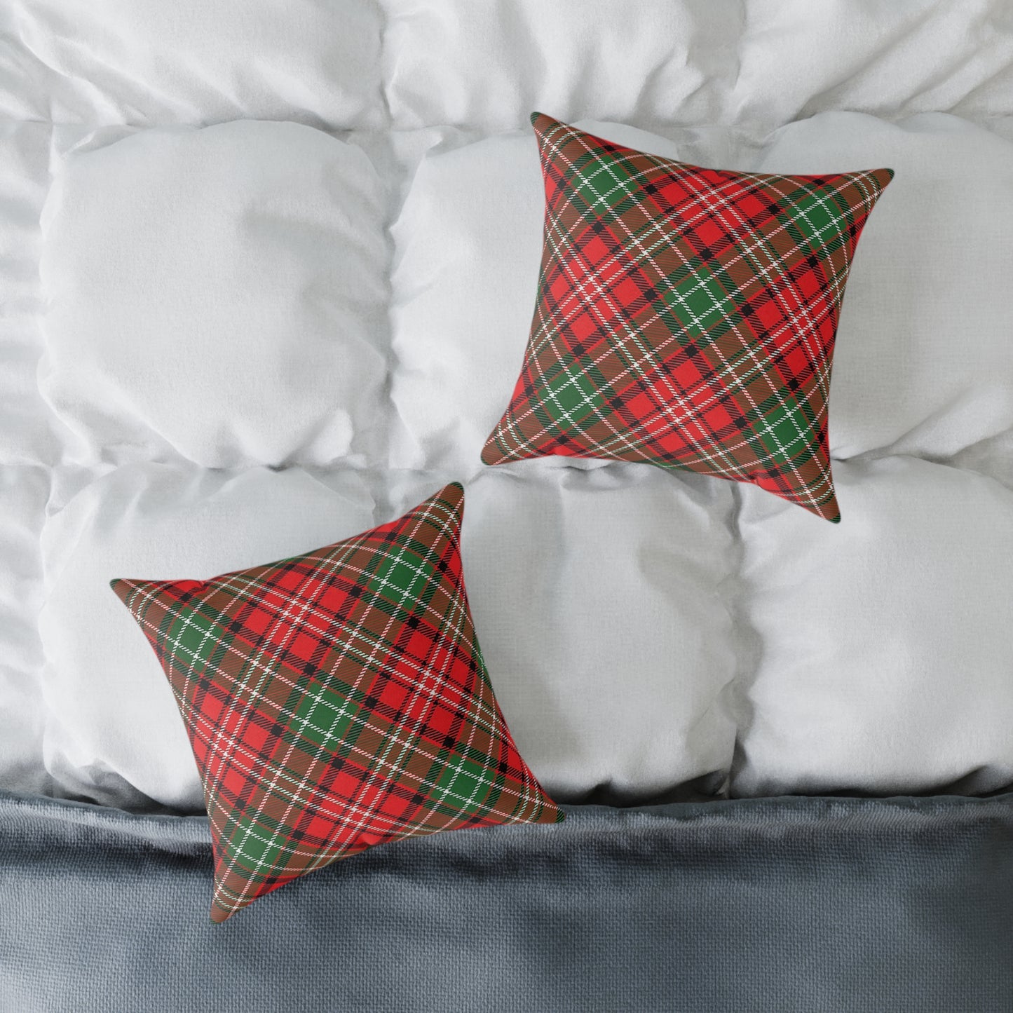 Classic Holiday Tartan Pillow