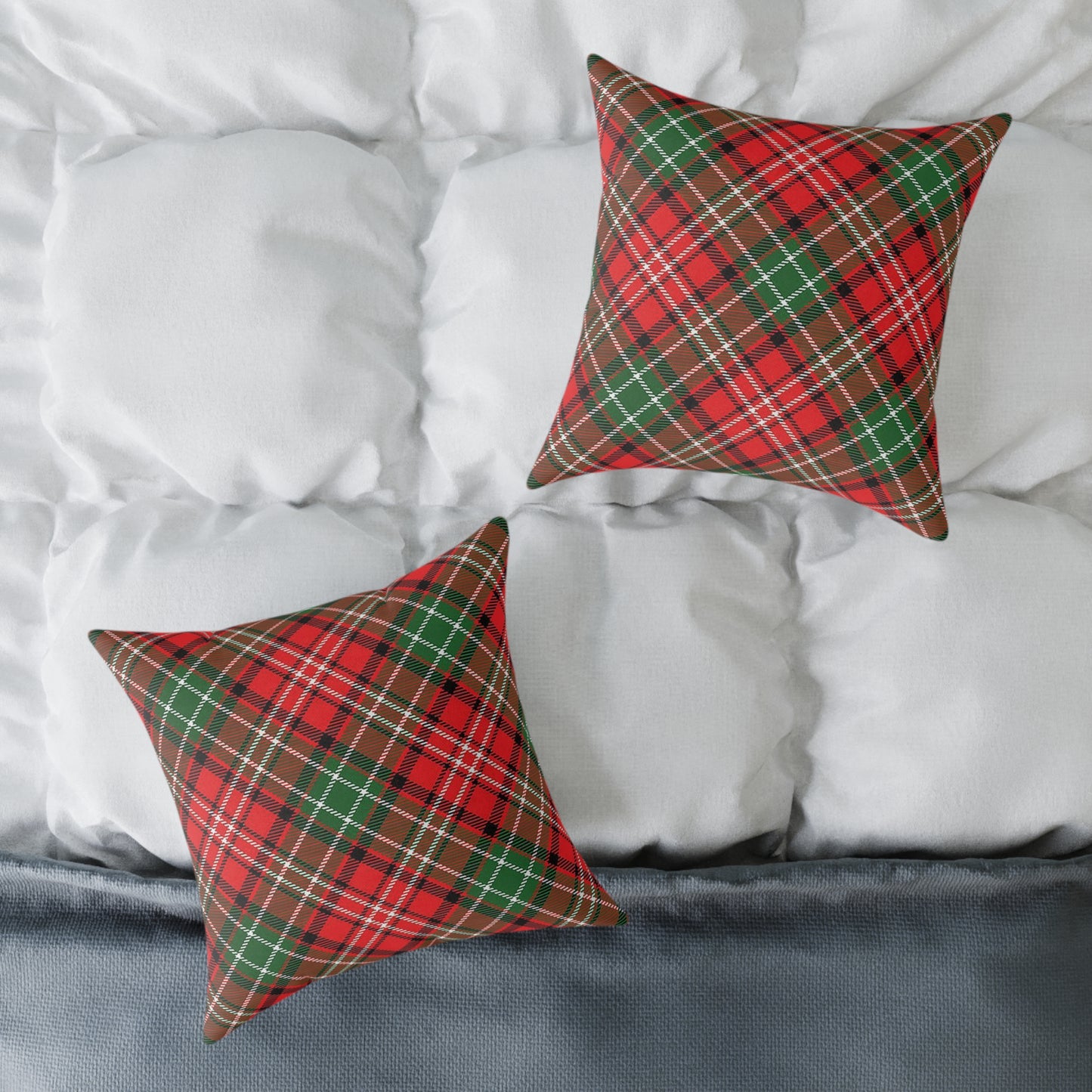 Classic Holiday Tartan Pillow