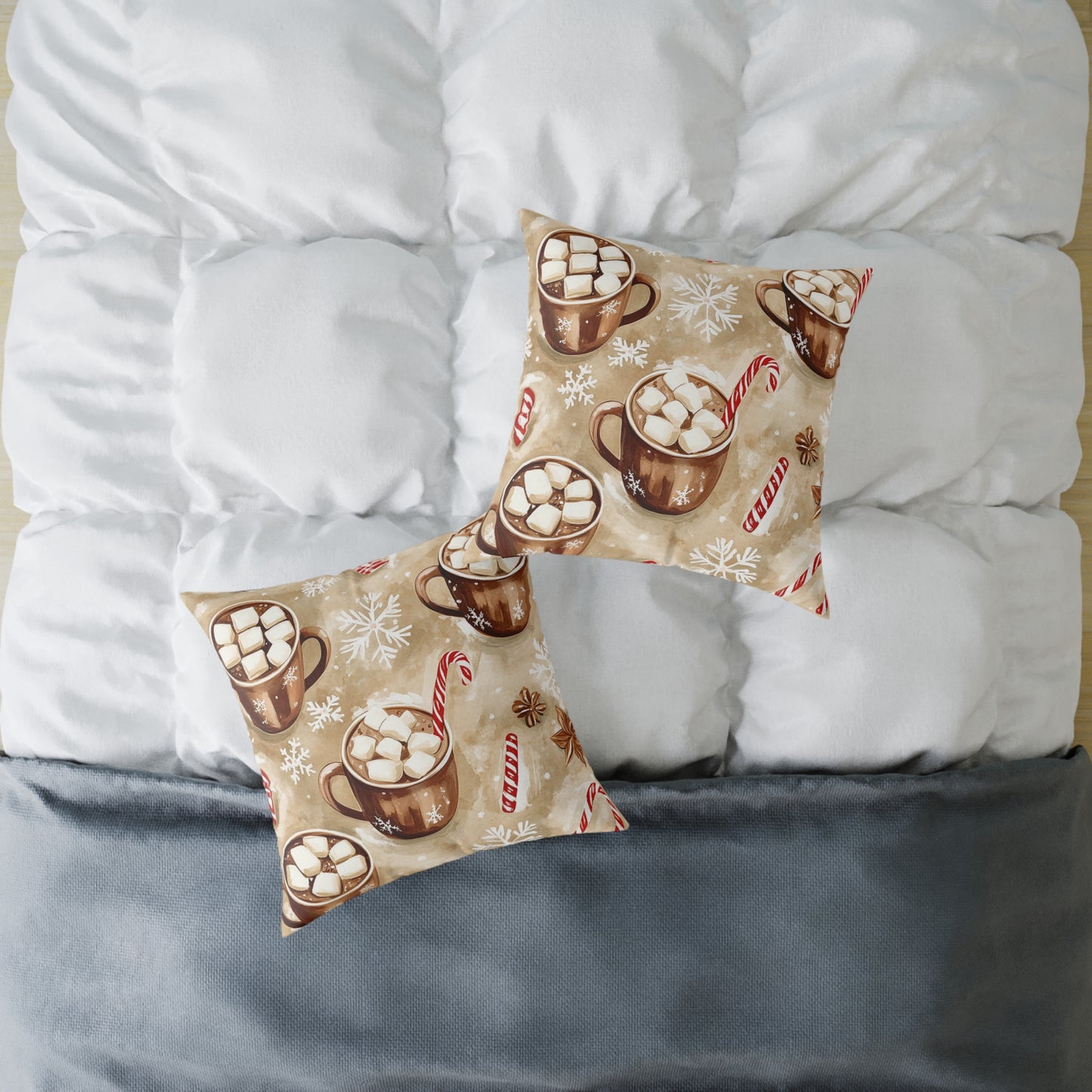 Cozy Cocoa Dreams Pillow