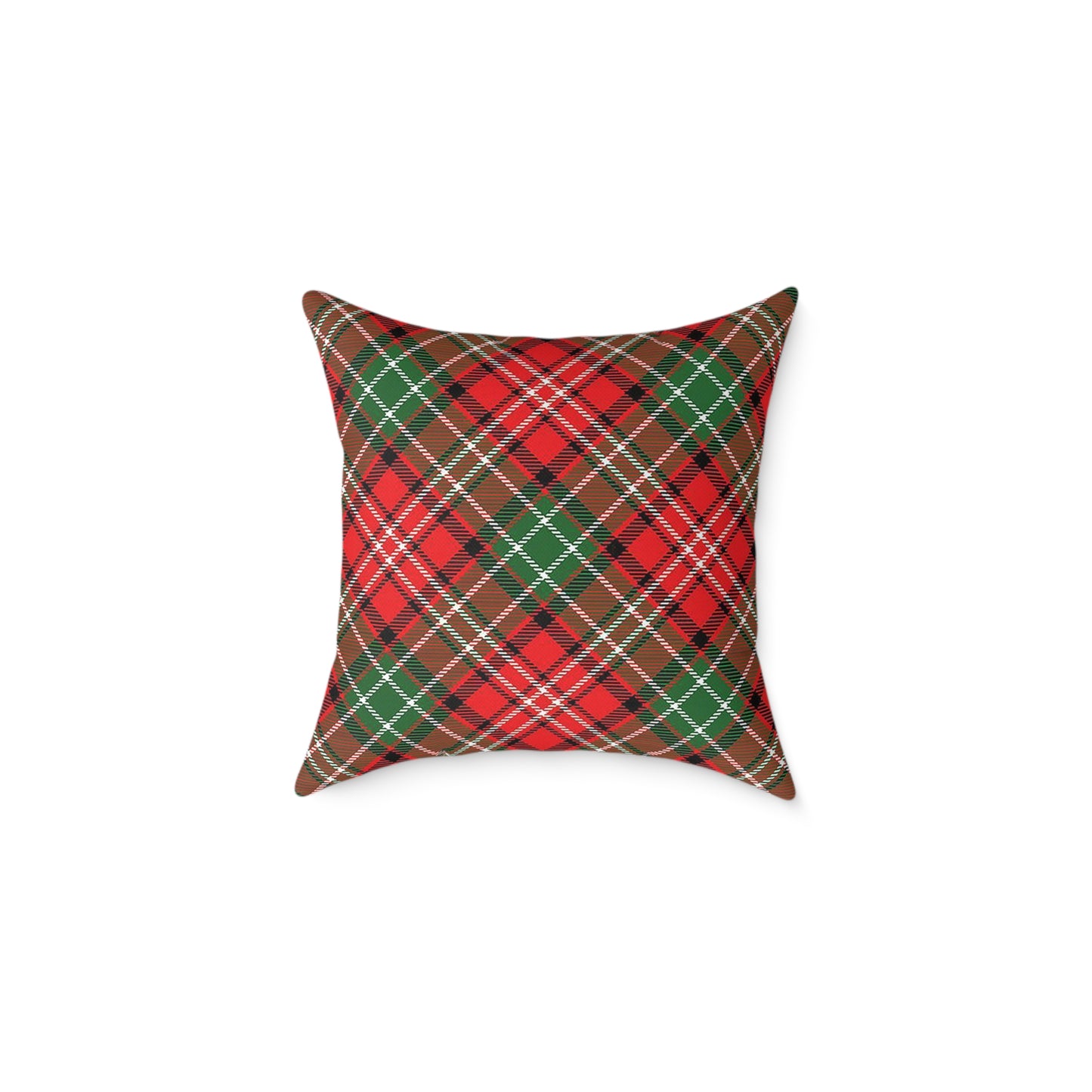 Classic Holiday Tartan Pillow