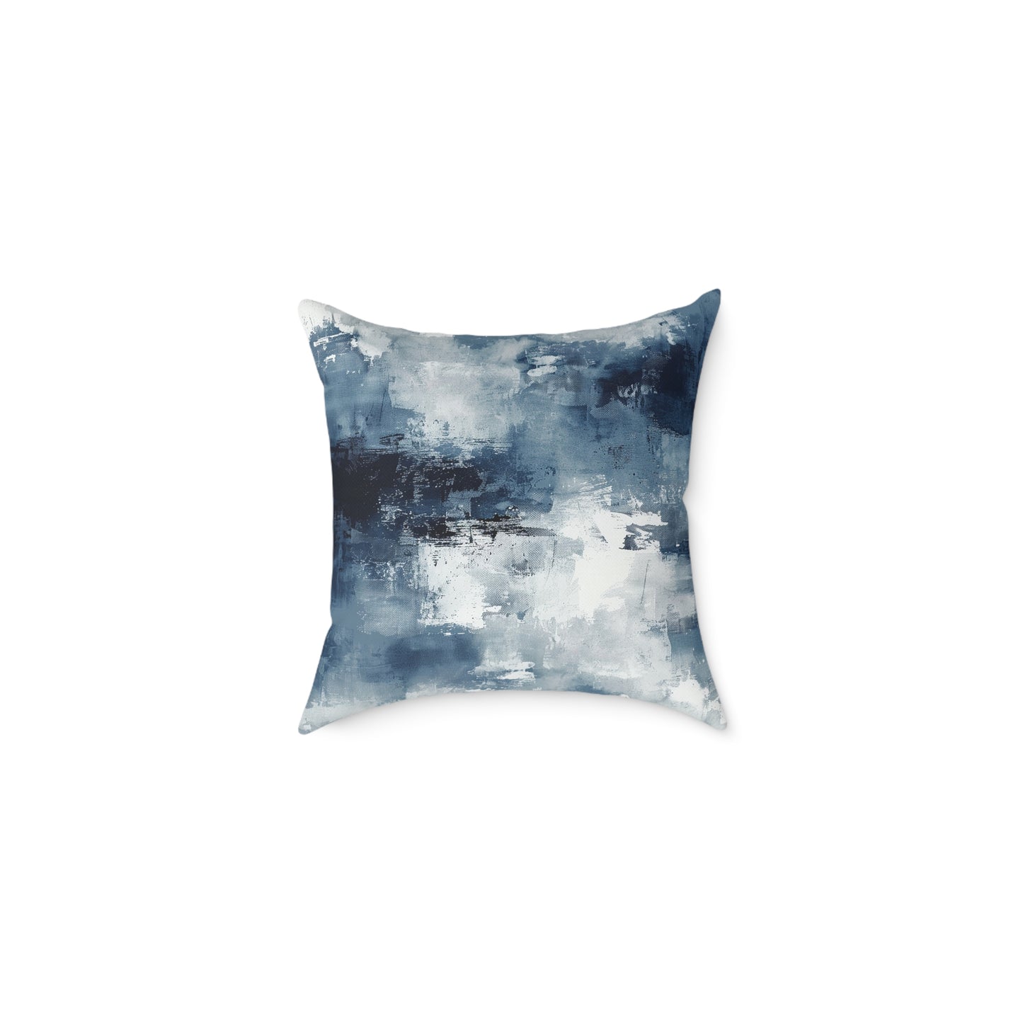 Blue Abstract Pillow