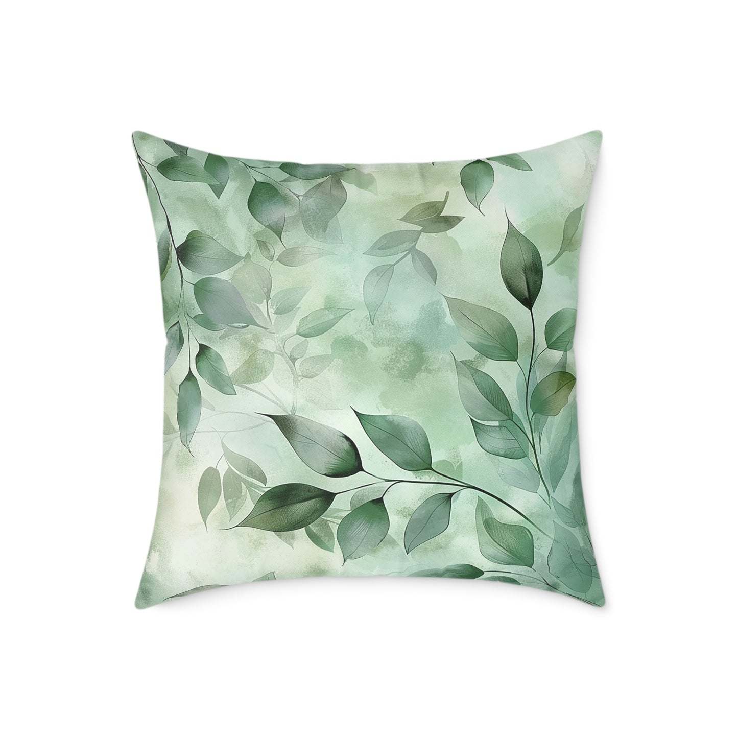 Whispers of Green Pillow