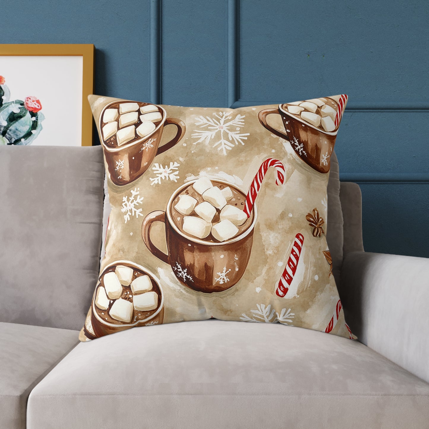 Cozy Cocoa Dreams Pillow