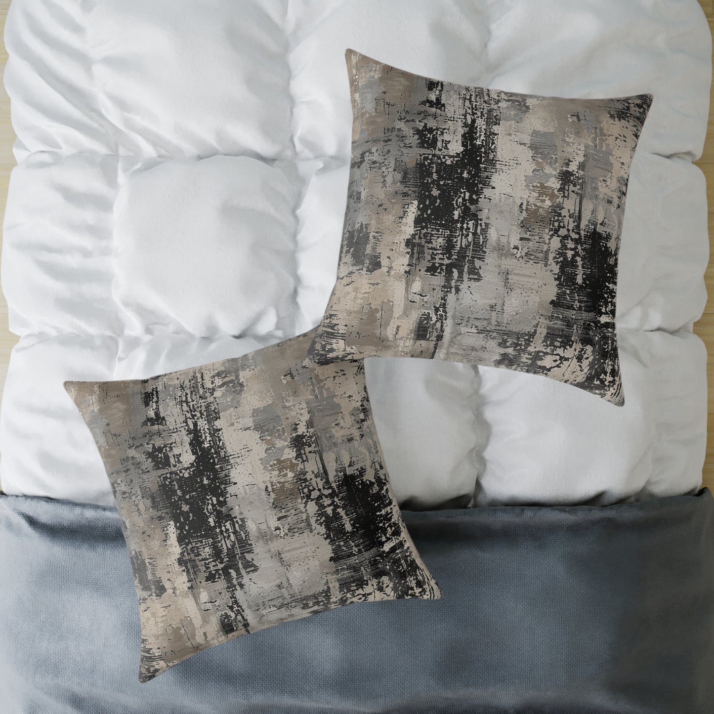 Modern Concrete Abstract Pillow