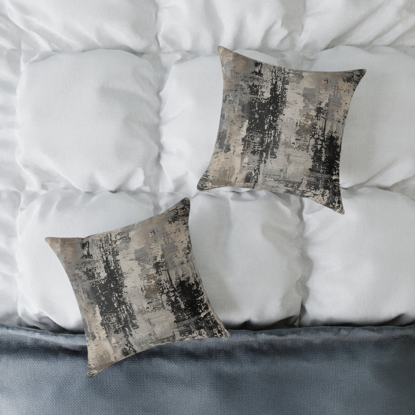 Modern Concrete Abstract Pillow