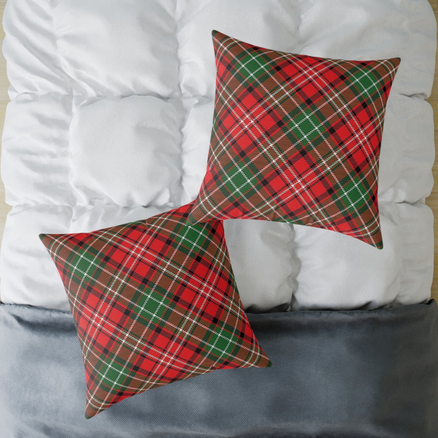 Classic Holiday Tartan Pillow