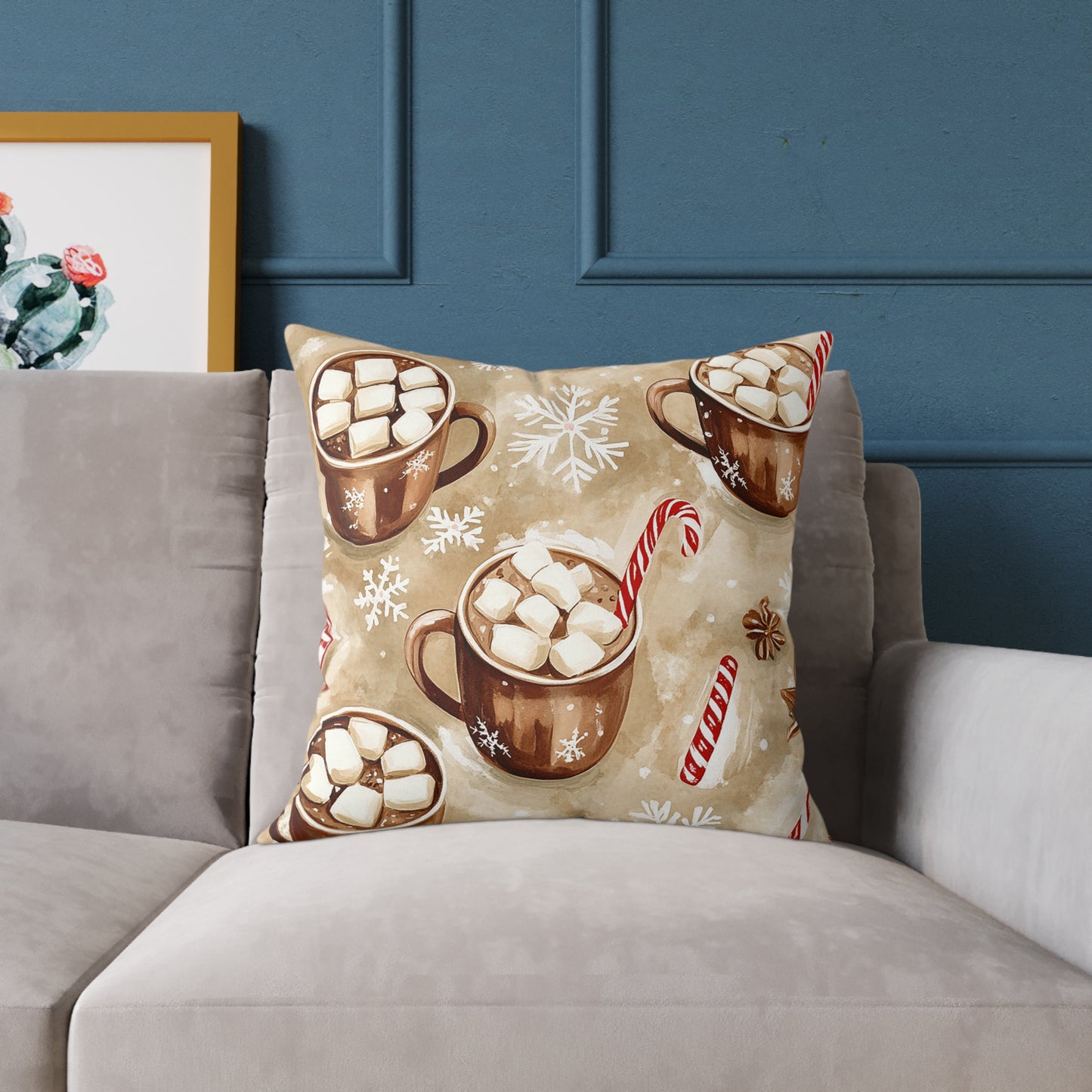 Cozy Cocoa Dreams Pillow