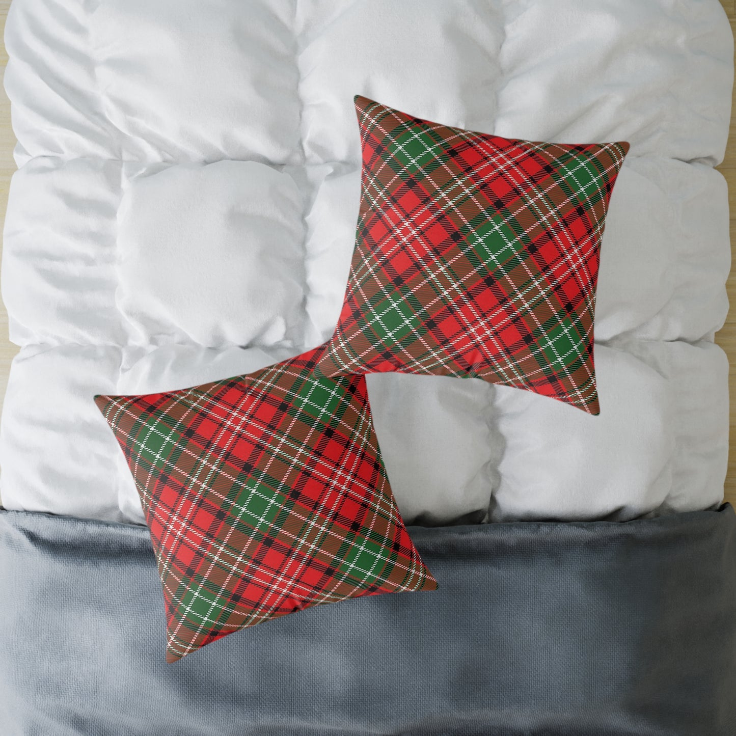 Classic Holiday Tartan Pillow