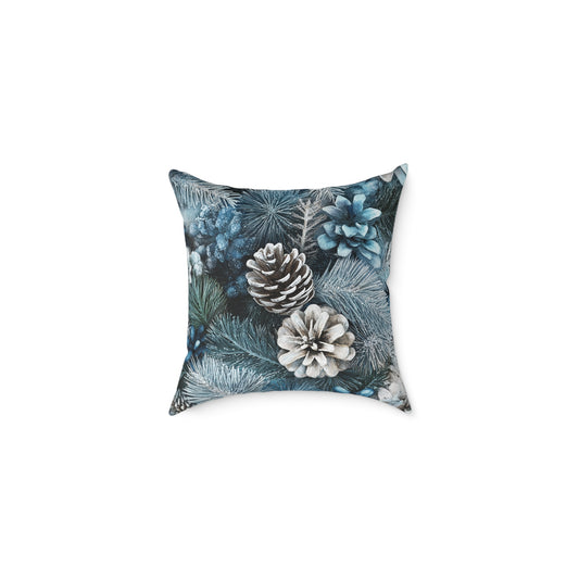 Winter Forest Throw Pillow