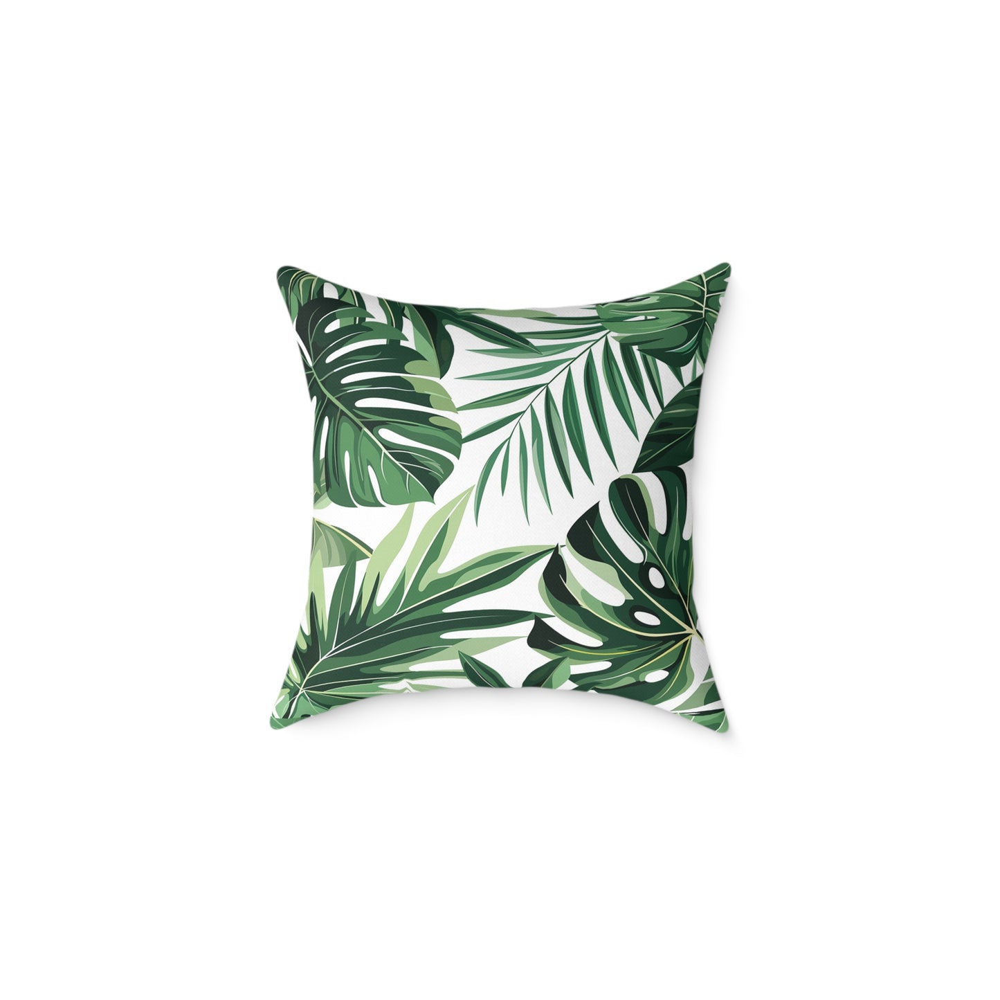 Palm Leaf Accent Pillow