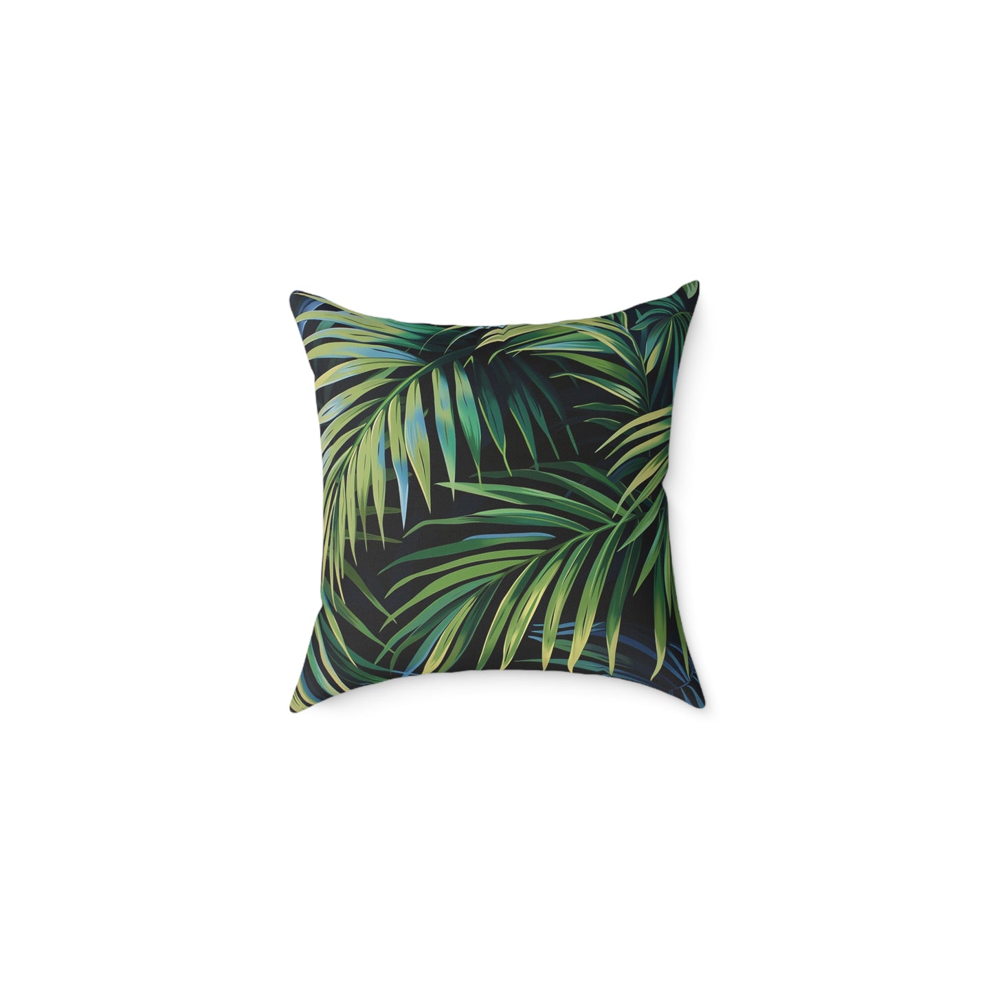 Tropical Palm Leaf Design Pillow