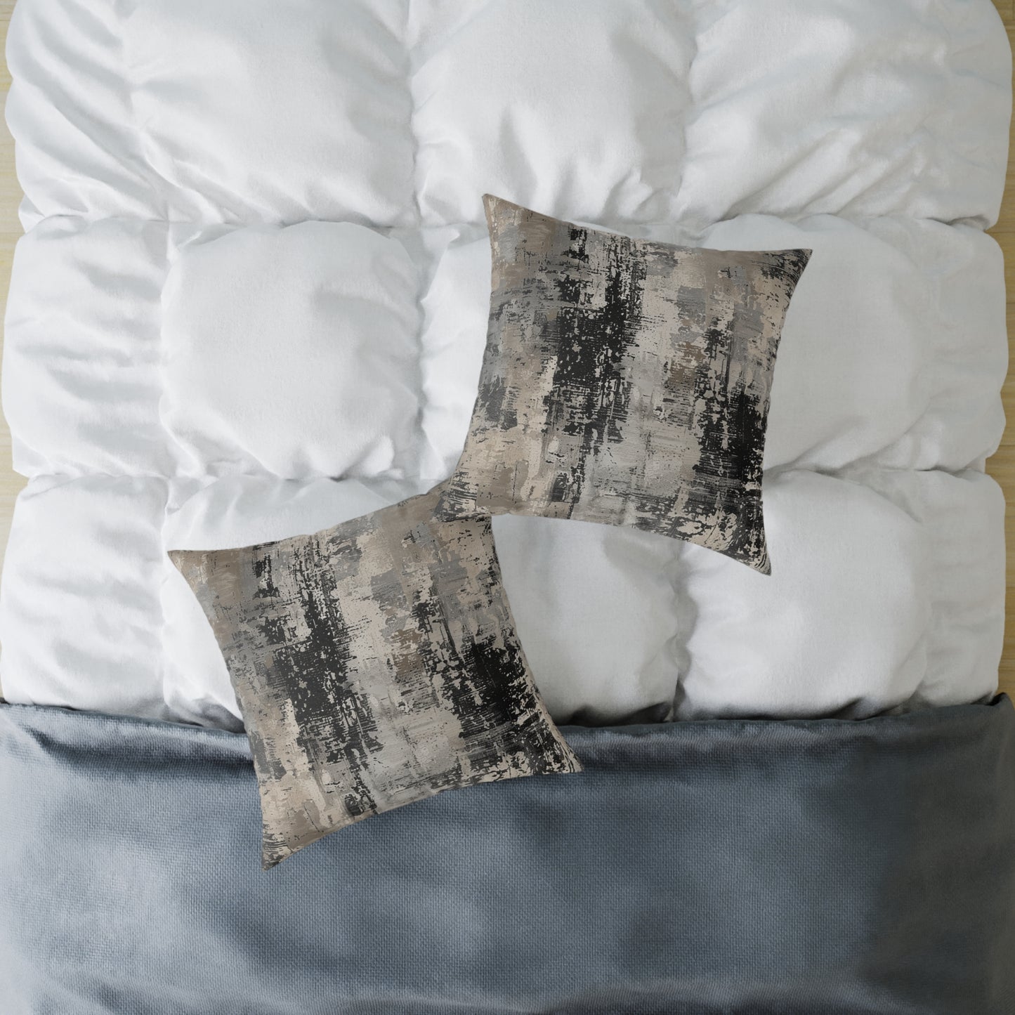 Modern Concrete Abstract Pillow