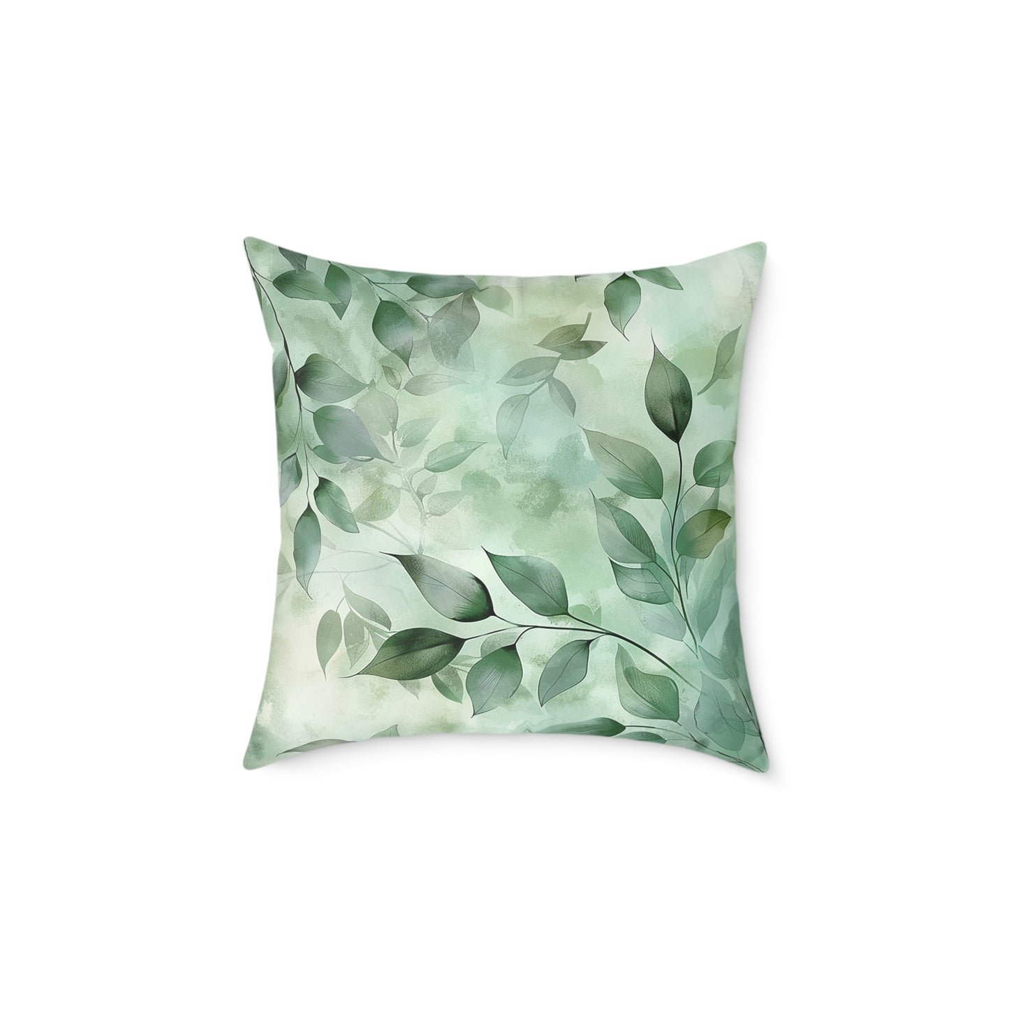 Whispers of Green Pillow