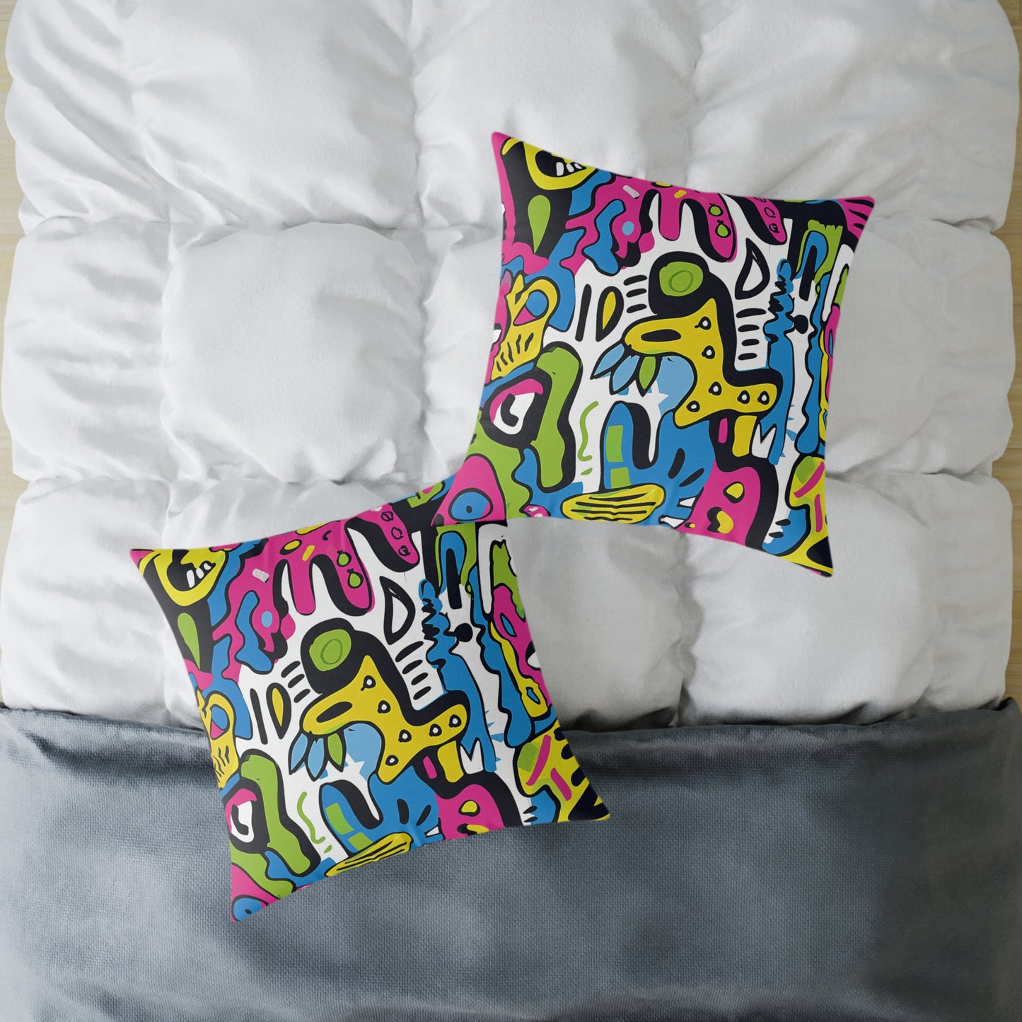 Pop Art Explosion Pillow