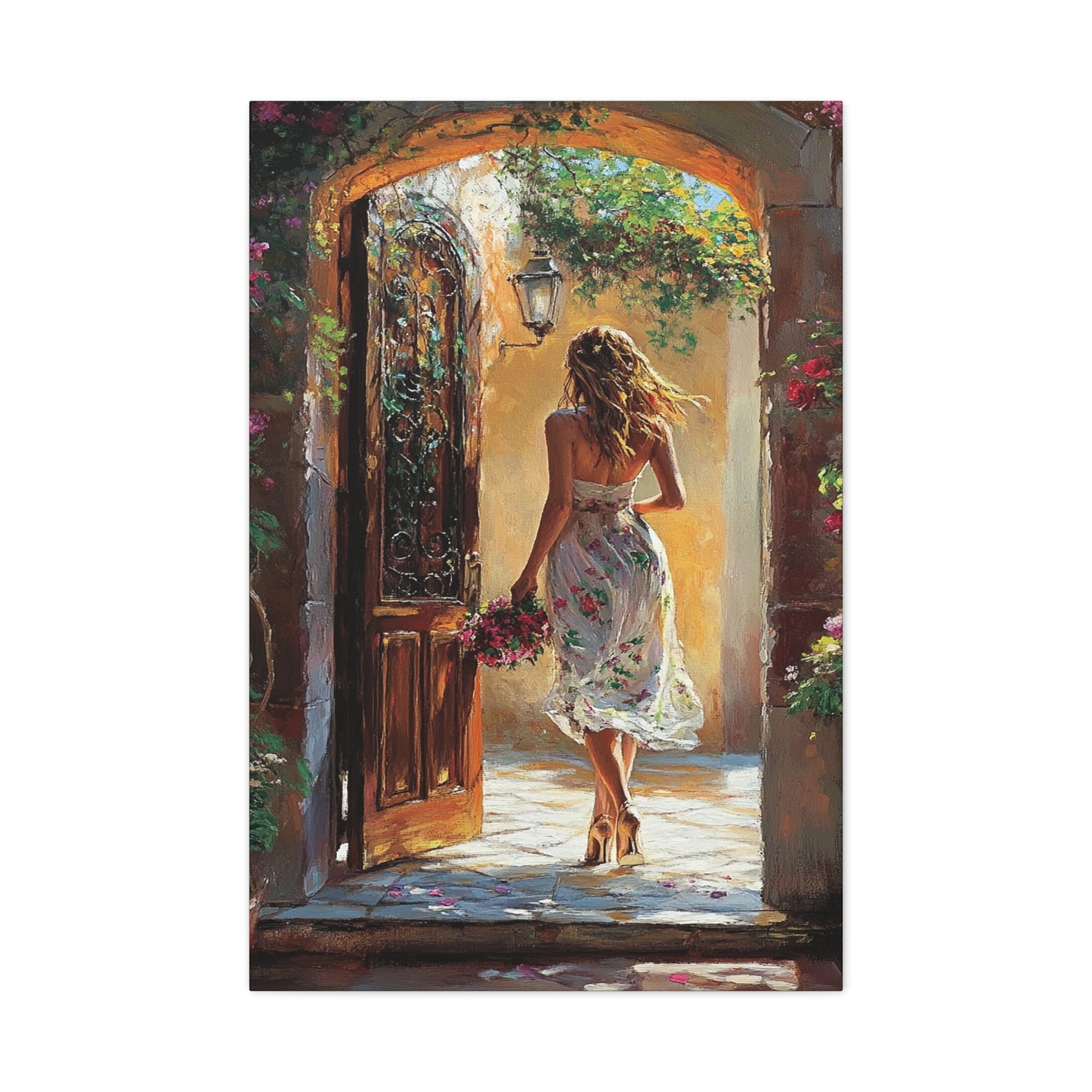 Summer Breeze at the Garden Gate