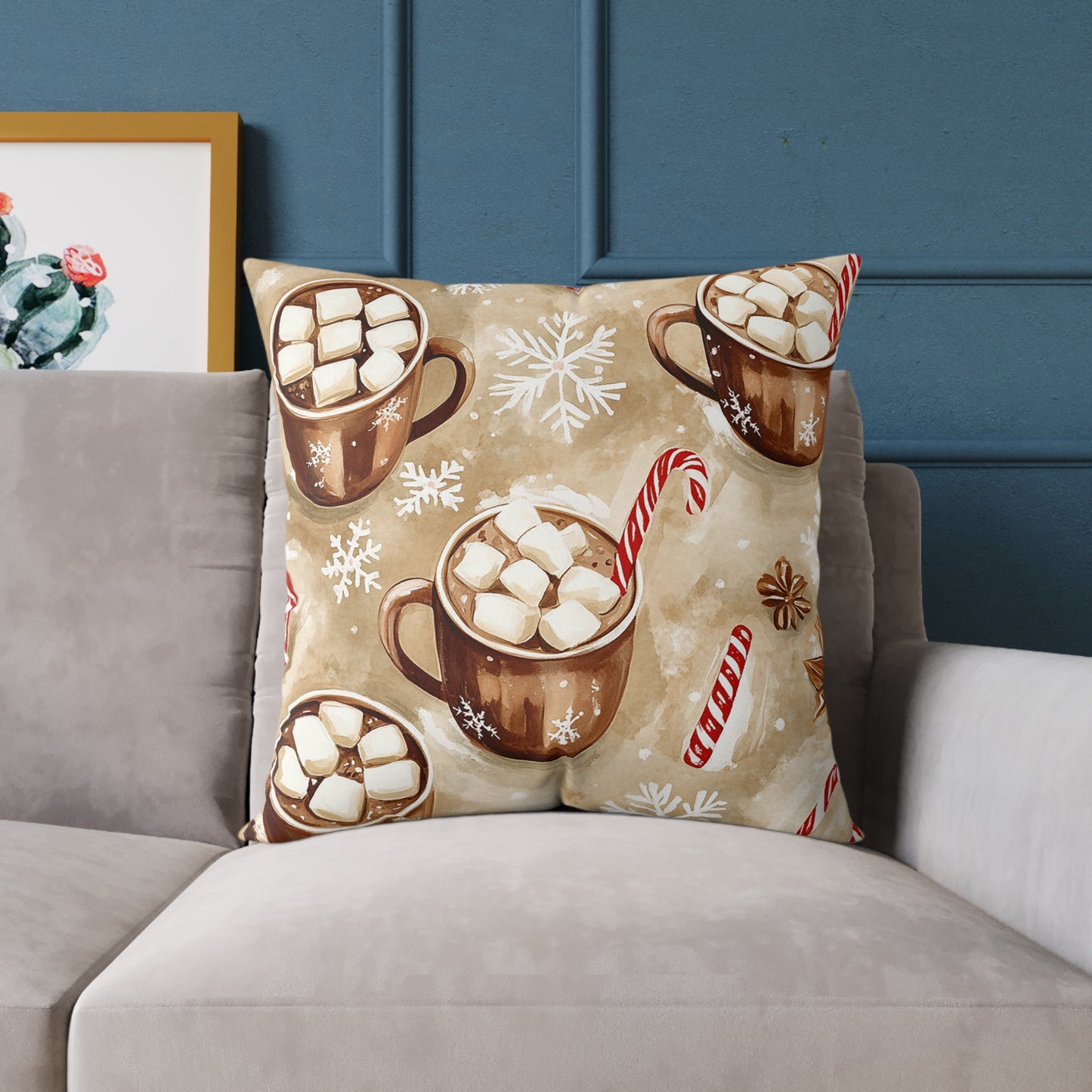 Cozy Cocoa Dreams Pillow