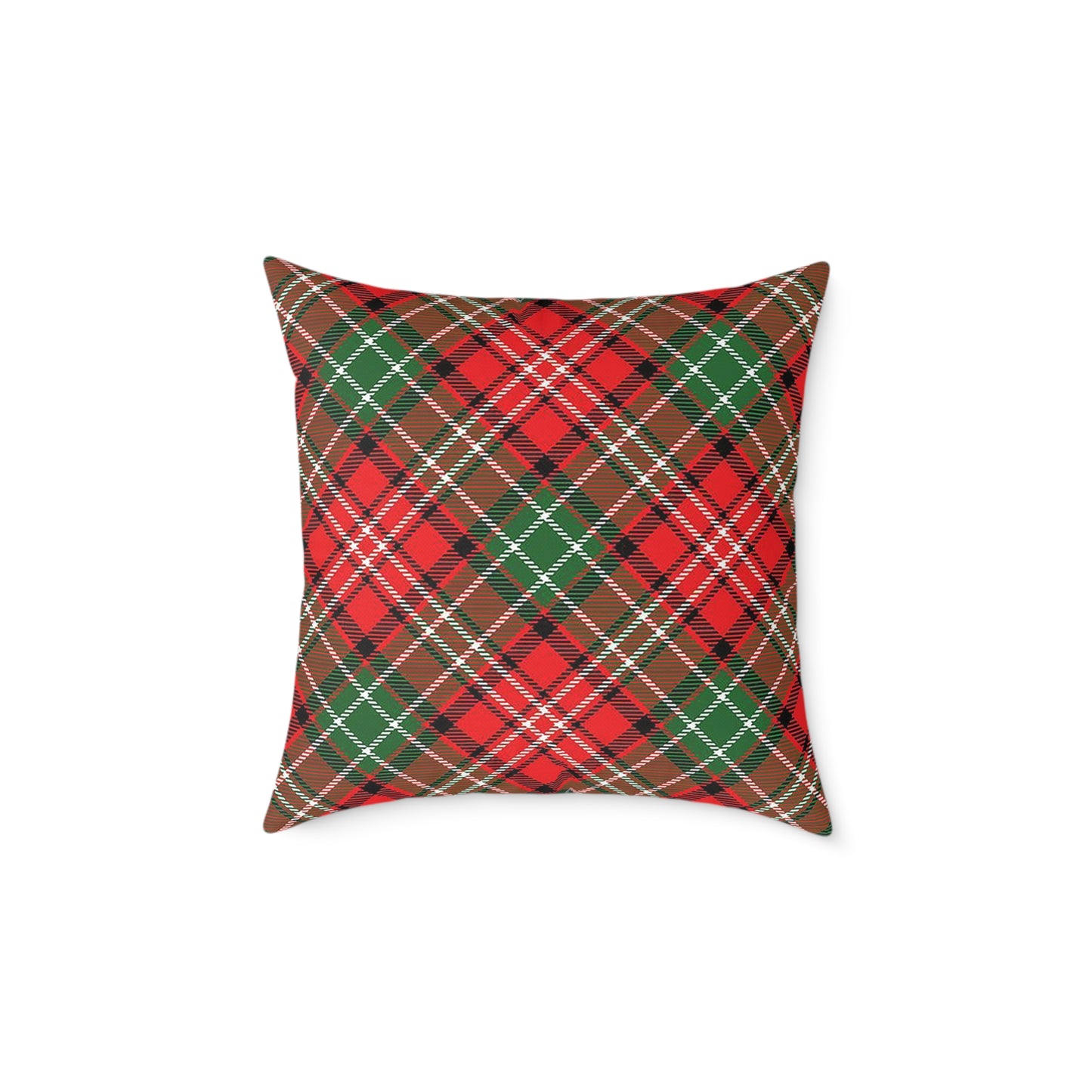 Classic Holiday Tartan Pillow