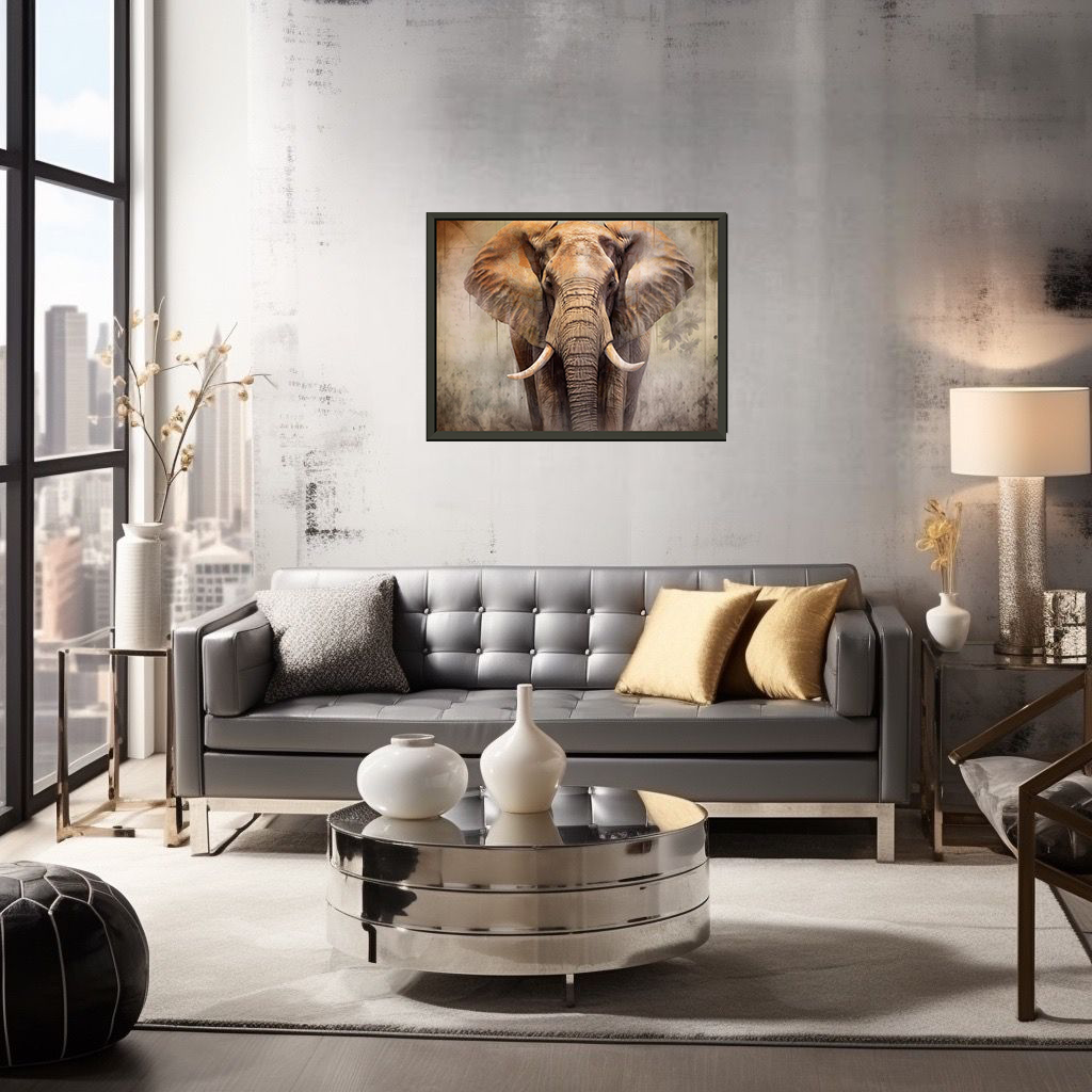 An Artistic Elephant Portrait - ExclusiveCreativeDesigns