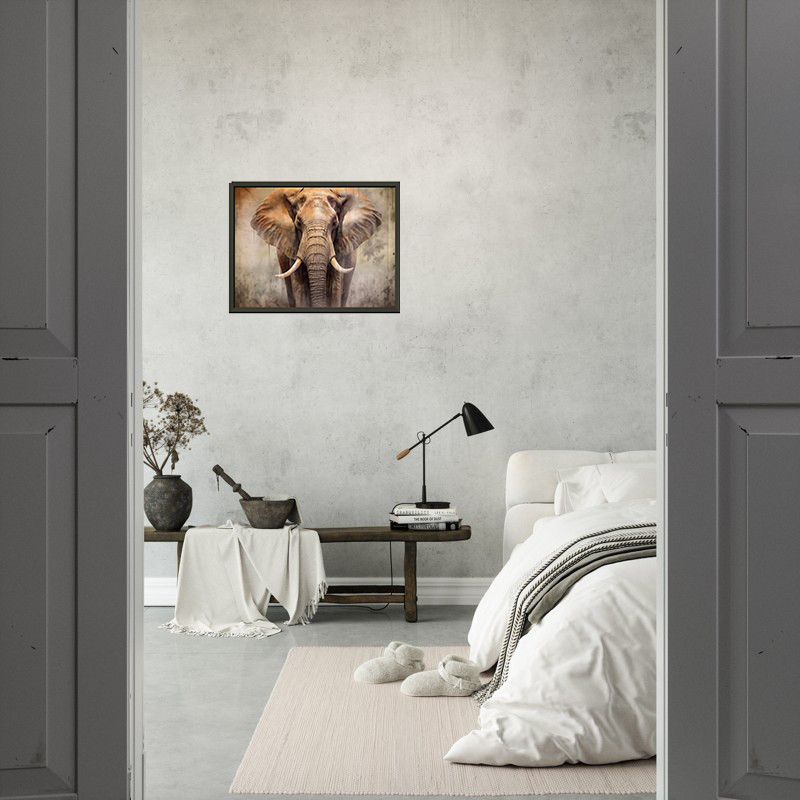 An Artistic Elephant Portrait - ExclusiveCreativeDesigns