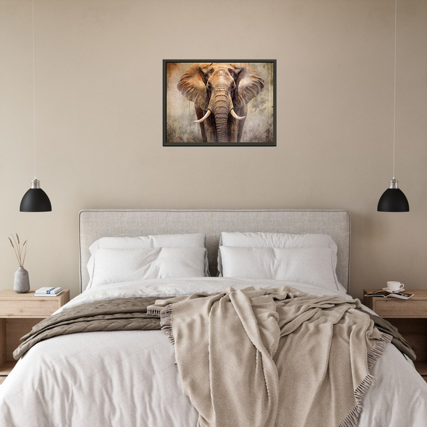 An Artistic Elephant Portrait - ExclusiveCreativeDesigns