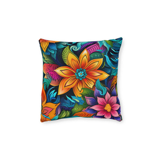 Bohemian Rhapsody Mandala Pattern Pillow - ExclusiveCreativeDesigns