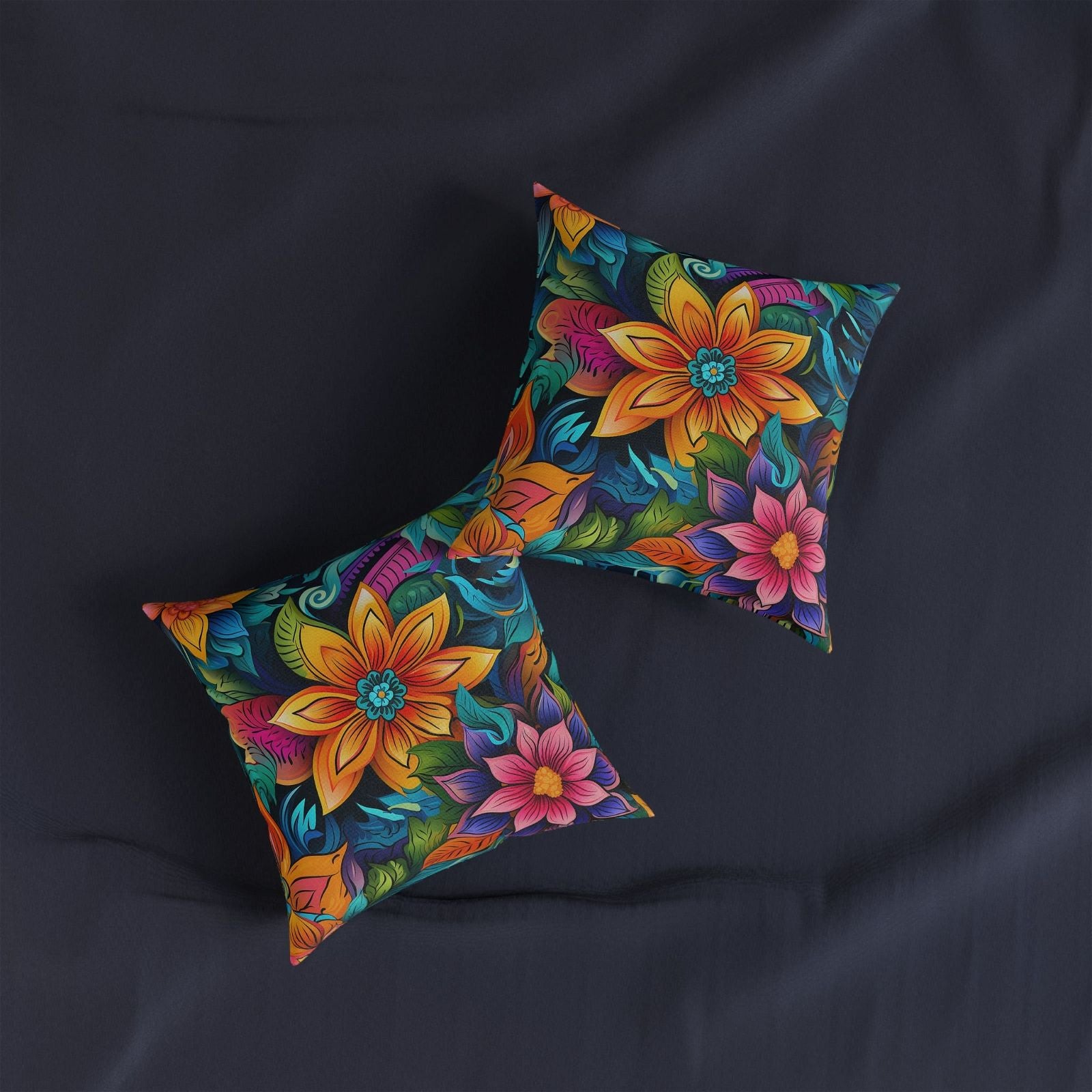 Bohemian Rhapsody Mandala Pattern Pillow - ExclusiveCreativeDesigns