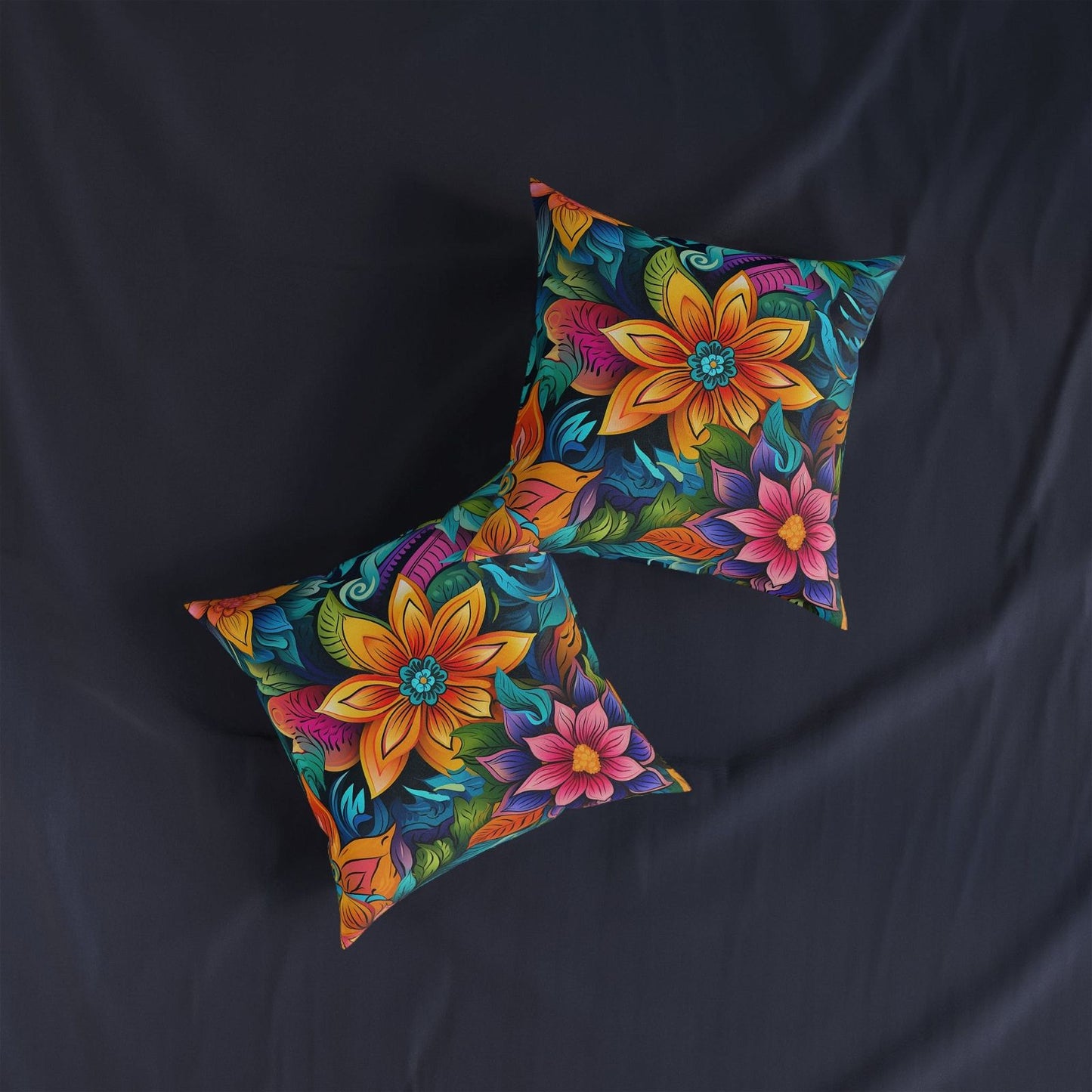 Bohemian Rhapsody Mandala Pattern Pillow - ExclusiveCreativeDesigns