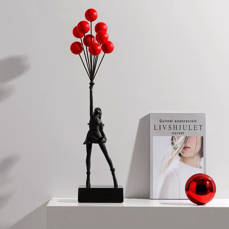 Bubble Girl Sculpture Decoration - ExclusiveCreativeDesigns