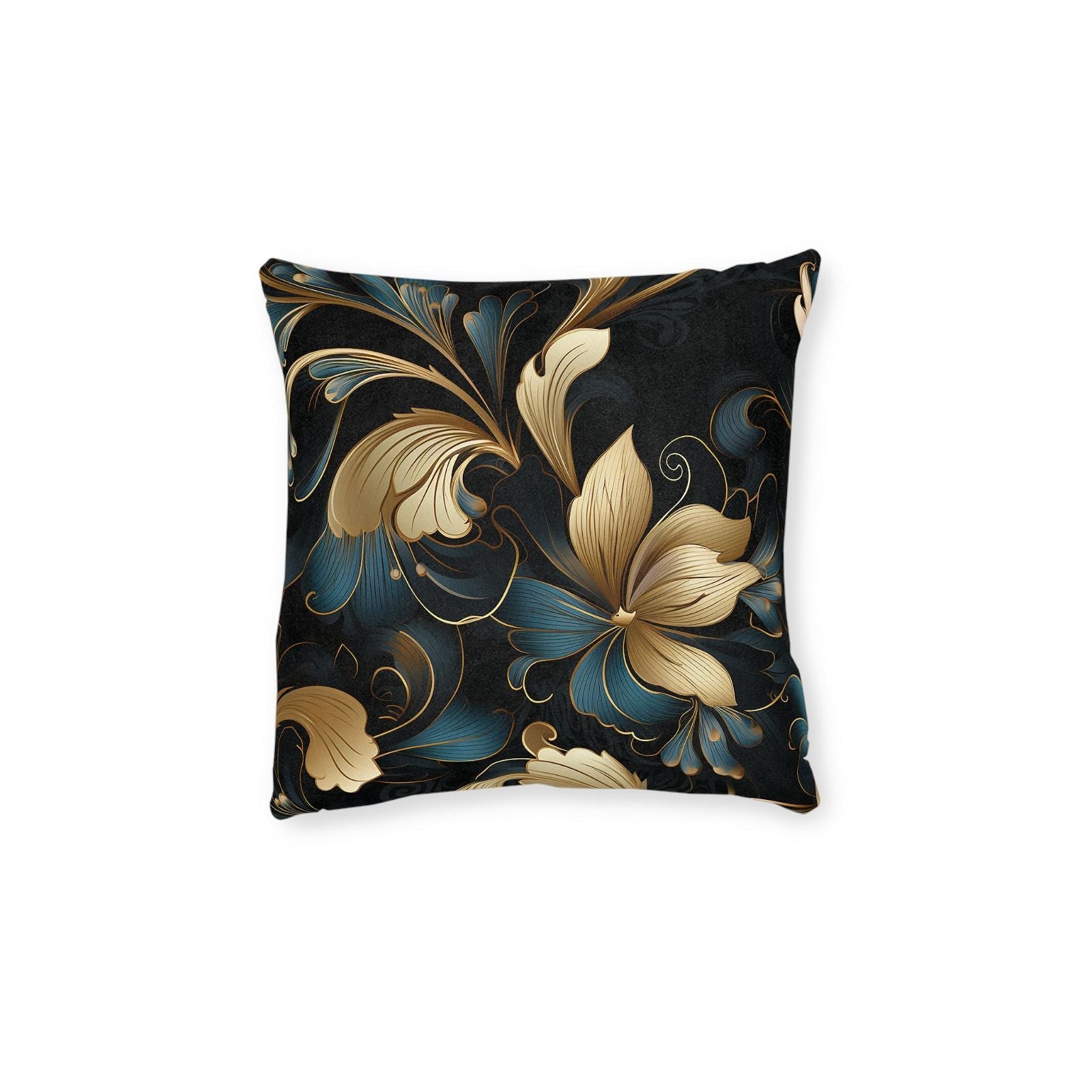 Chic Contrast Pattern Square Pillow - ExclusiveCreativeDesigns