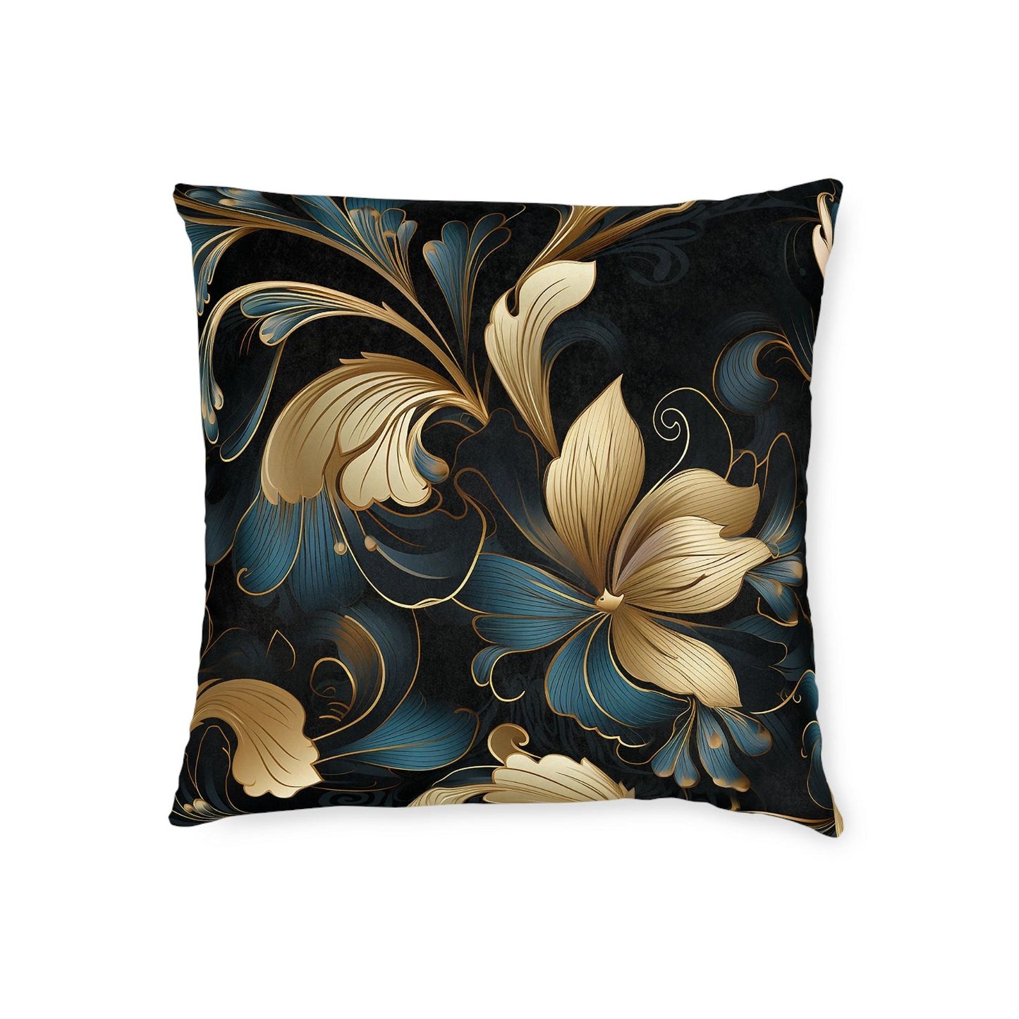 Chic Contrast Pattern Square Pillow - ExclusiveCreativeDesigns