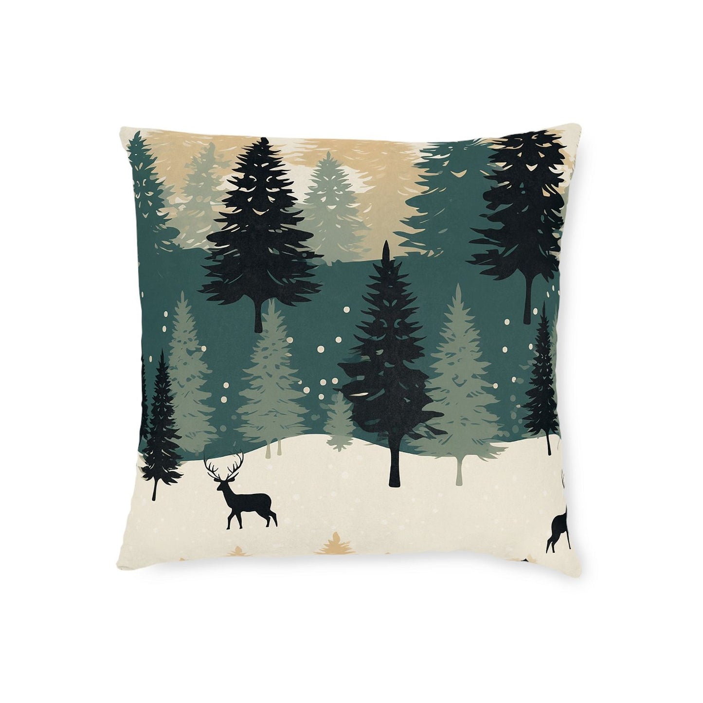 Christmas Patterned Accent Pillow - ExclusiveCreativeDesigns